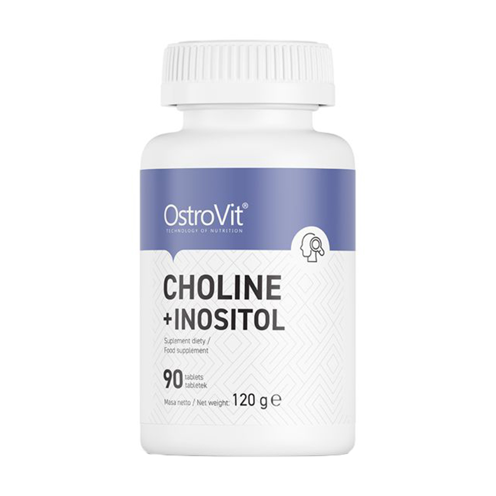 

Холін + інозитол OstroVit Choline + Inositol, 90 таблеток