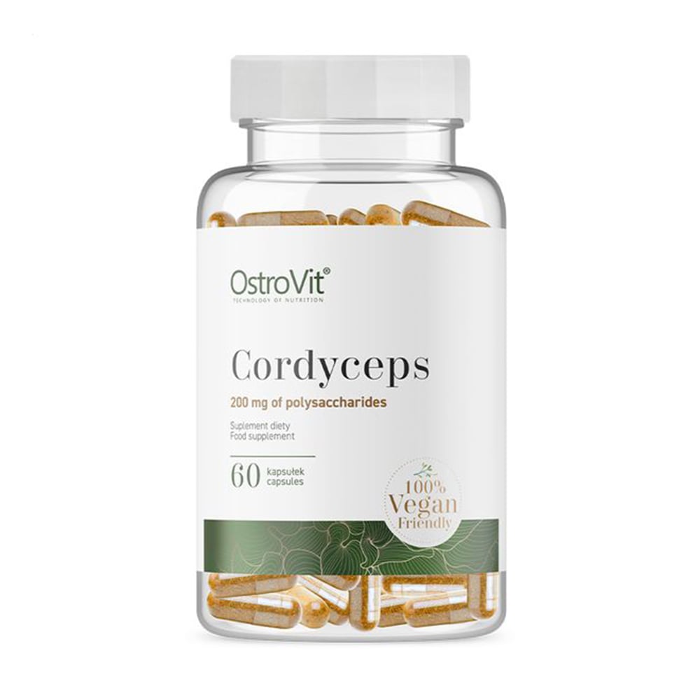 

Кордицепс OstroVit Cordyceps 200 мг, 60 капсул