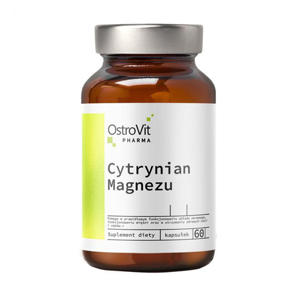 

Цитрат магнію OstroVit Pharma Magnesium Citrate, 60 капсул