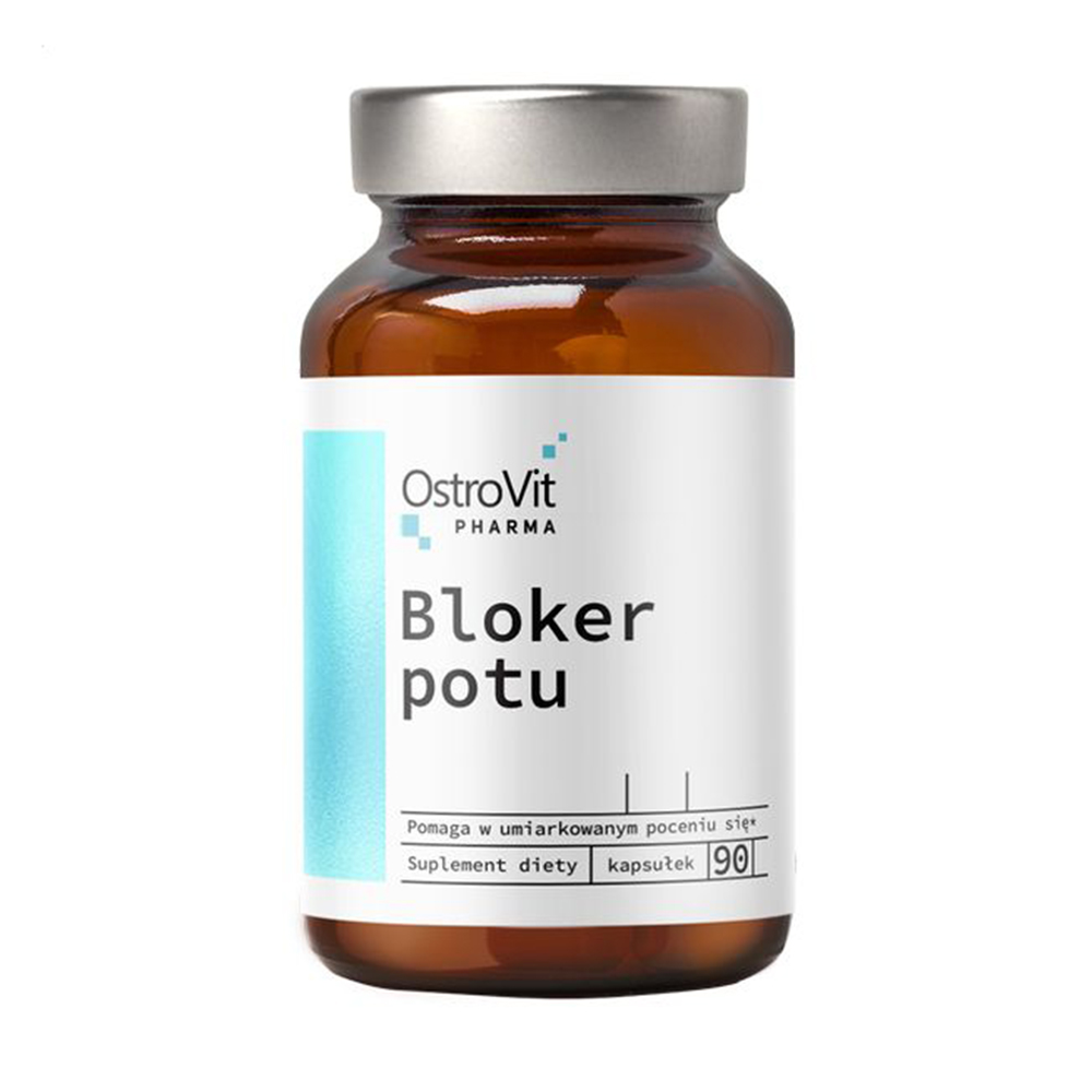 

Блокатор поту OstroVit Pharma Sweat Blocker, 90 капсул