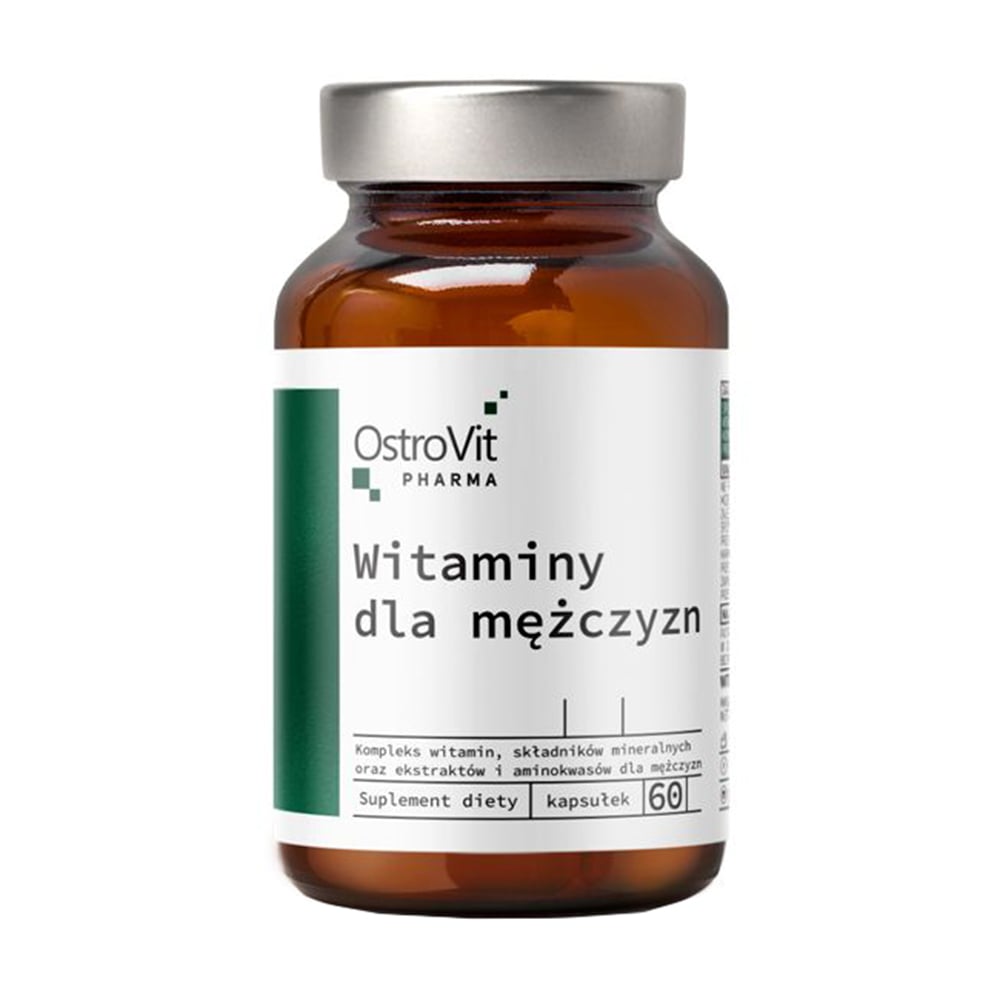 

Вітаміни для чоловіків OstroVit Pharma, 60 капсул