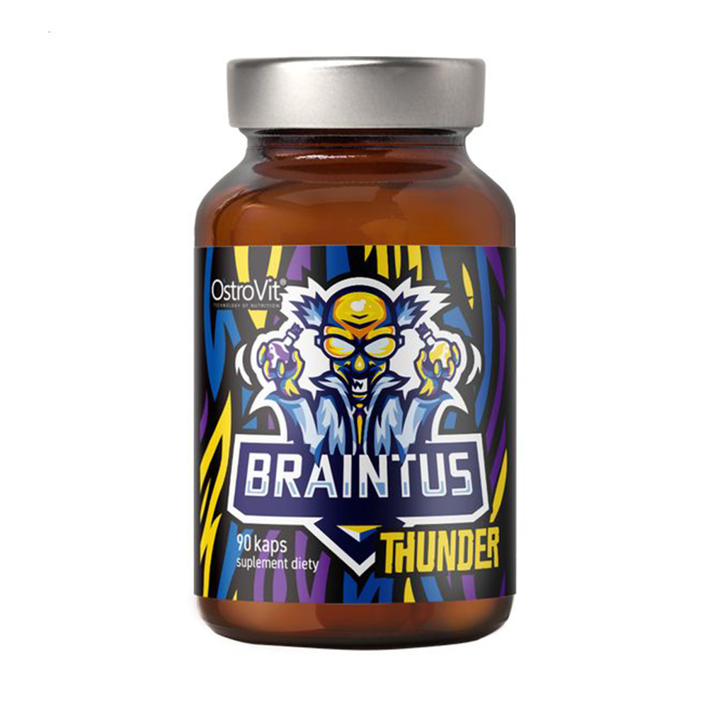 

Уцінка! Правильна робота нервової системи OstroVit Braintus Thunder, 90 капсул