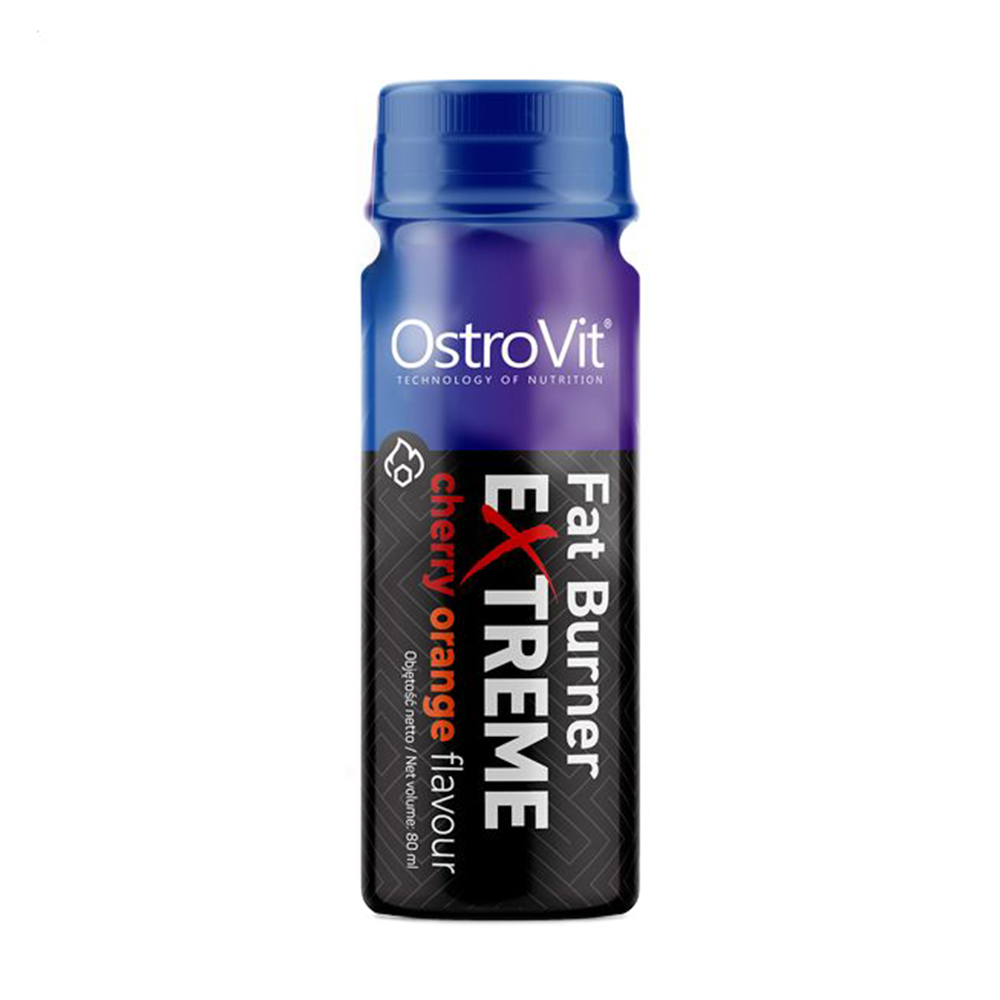 

Жироспалювач OstroVit Fat Burner Extreme Shot Вишня та апельсин, в рідині, 20*80 мл