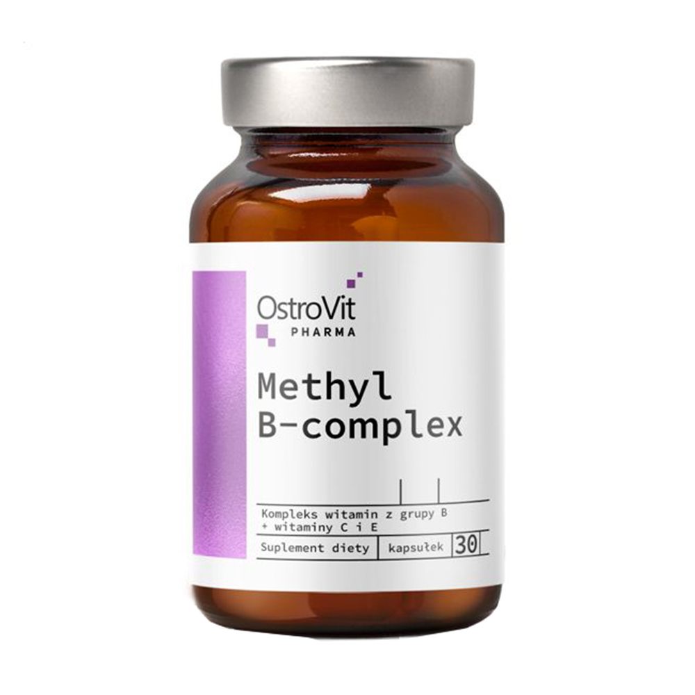 

Метил B-комплекс OstroVit Pharma Methyl B-Complex, 30 капсул