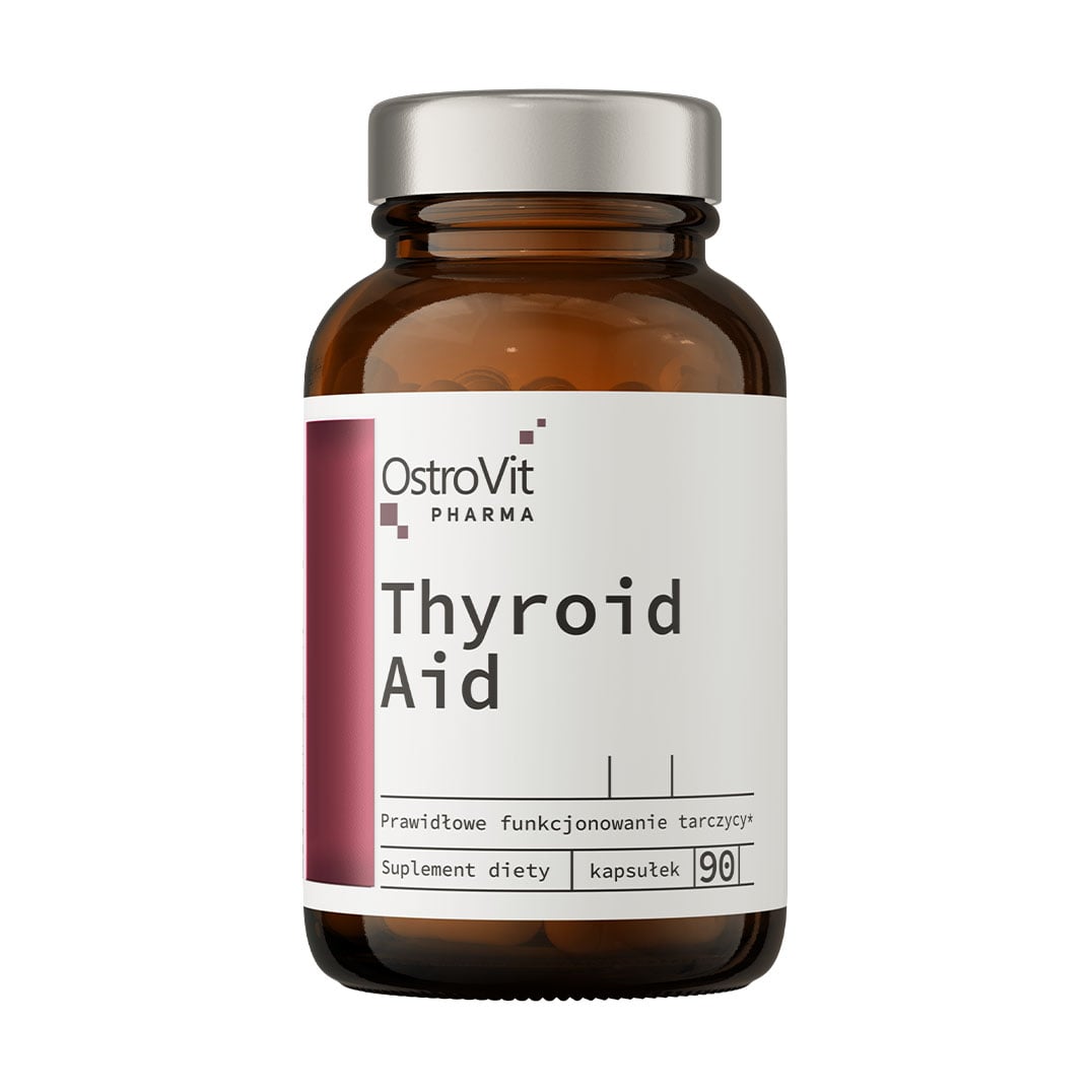 

Вітамінно-мінеральний комплекс OstroVit PharmaThyroid Aid Тирозин, 90 капсул