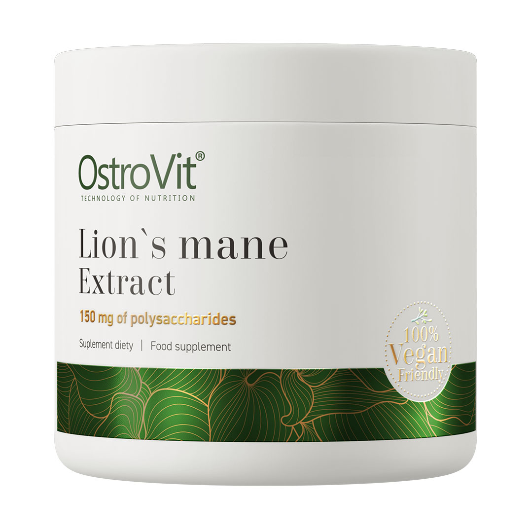 

Уцінка! Екстракт левової гриви OstroVit Lion's Mane Extract, 150 мг полісахаридів, в порошку, 50 г