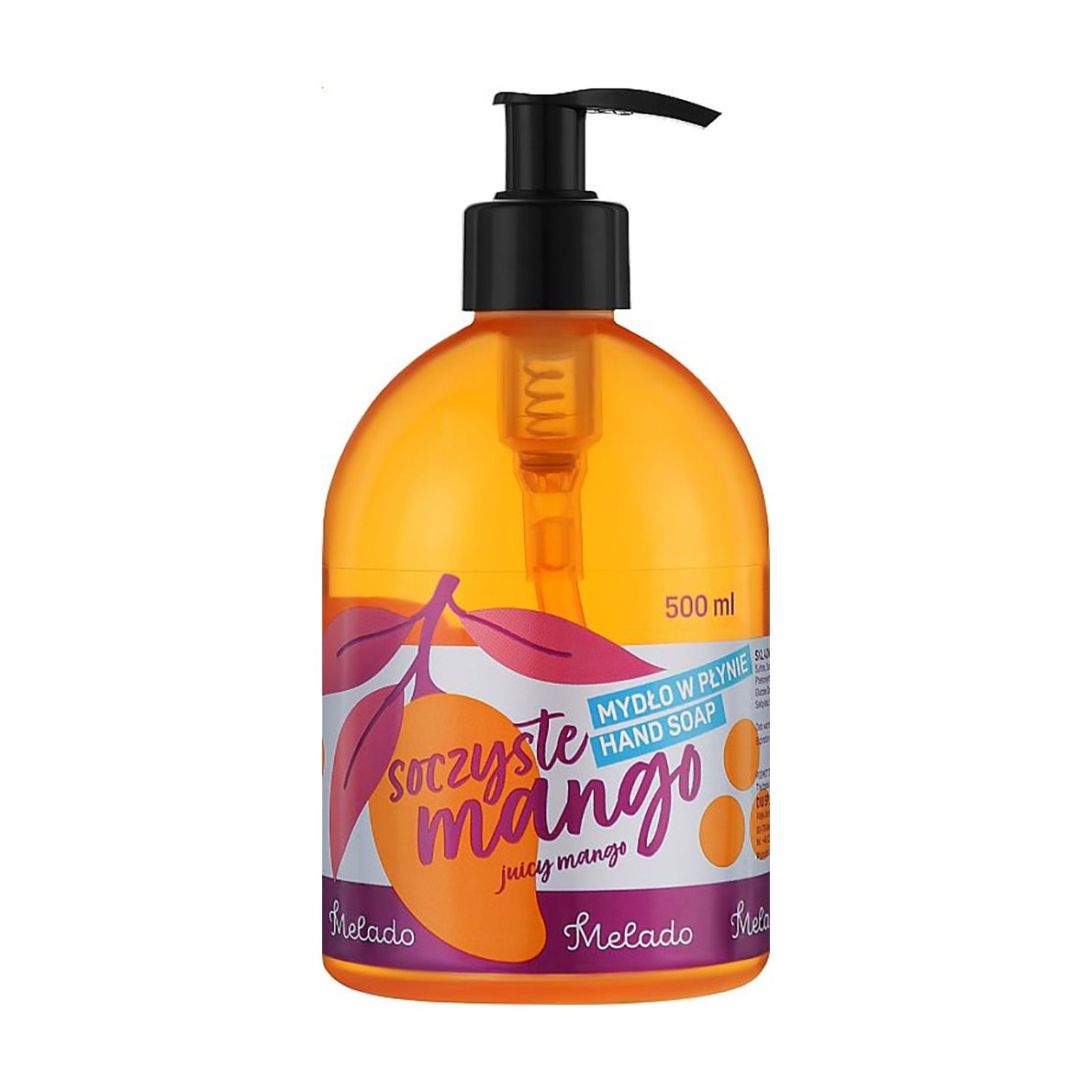 

Рідке мило для рук Melado Hand Soap Соковите манго, 500 мл
