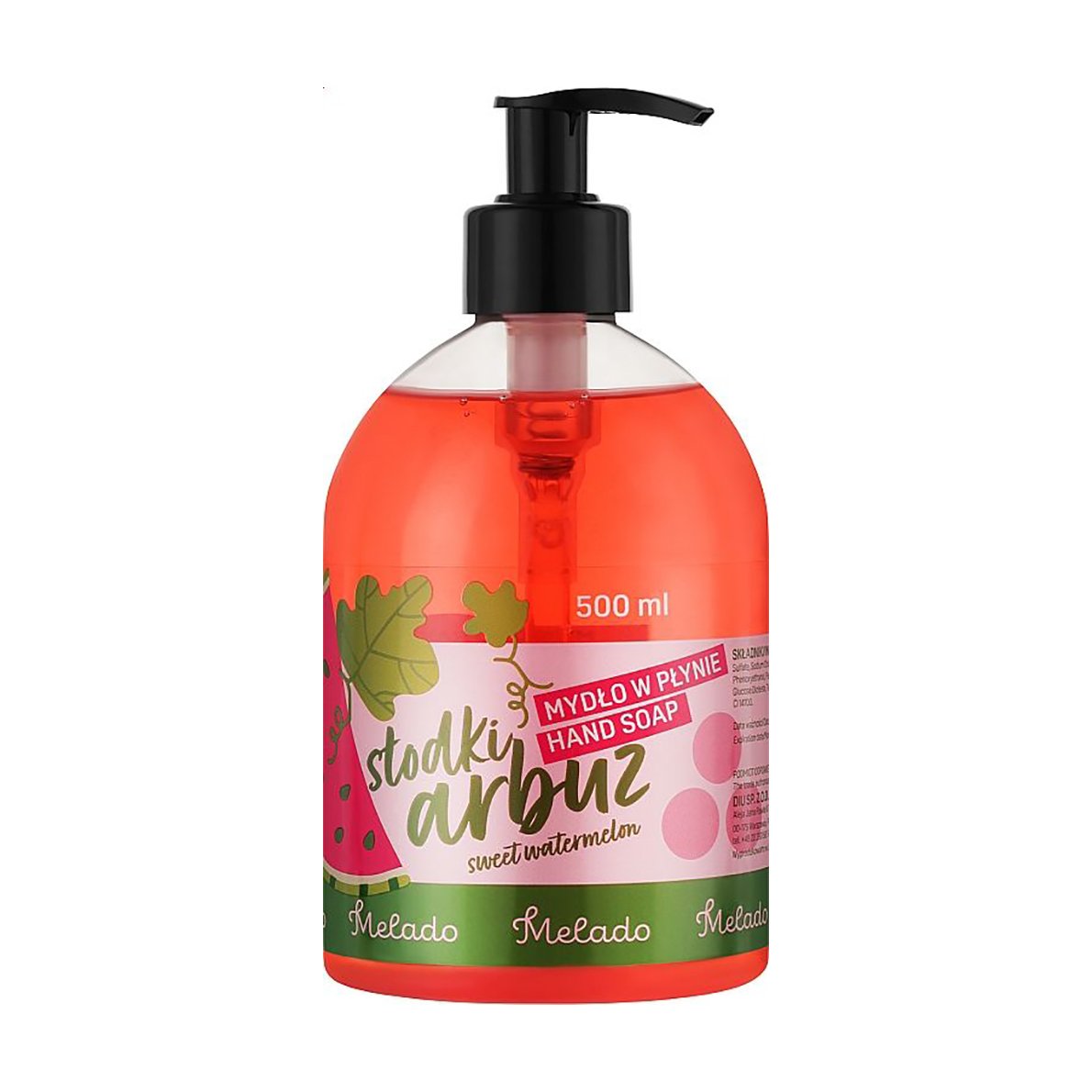 

Рідке мило для рук Melado Hand Soap Солодкий кавун, 500 мл