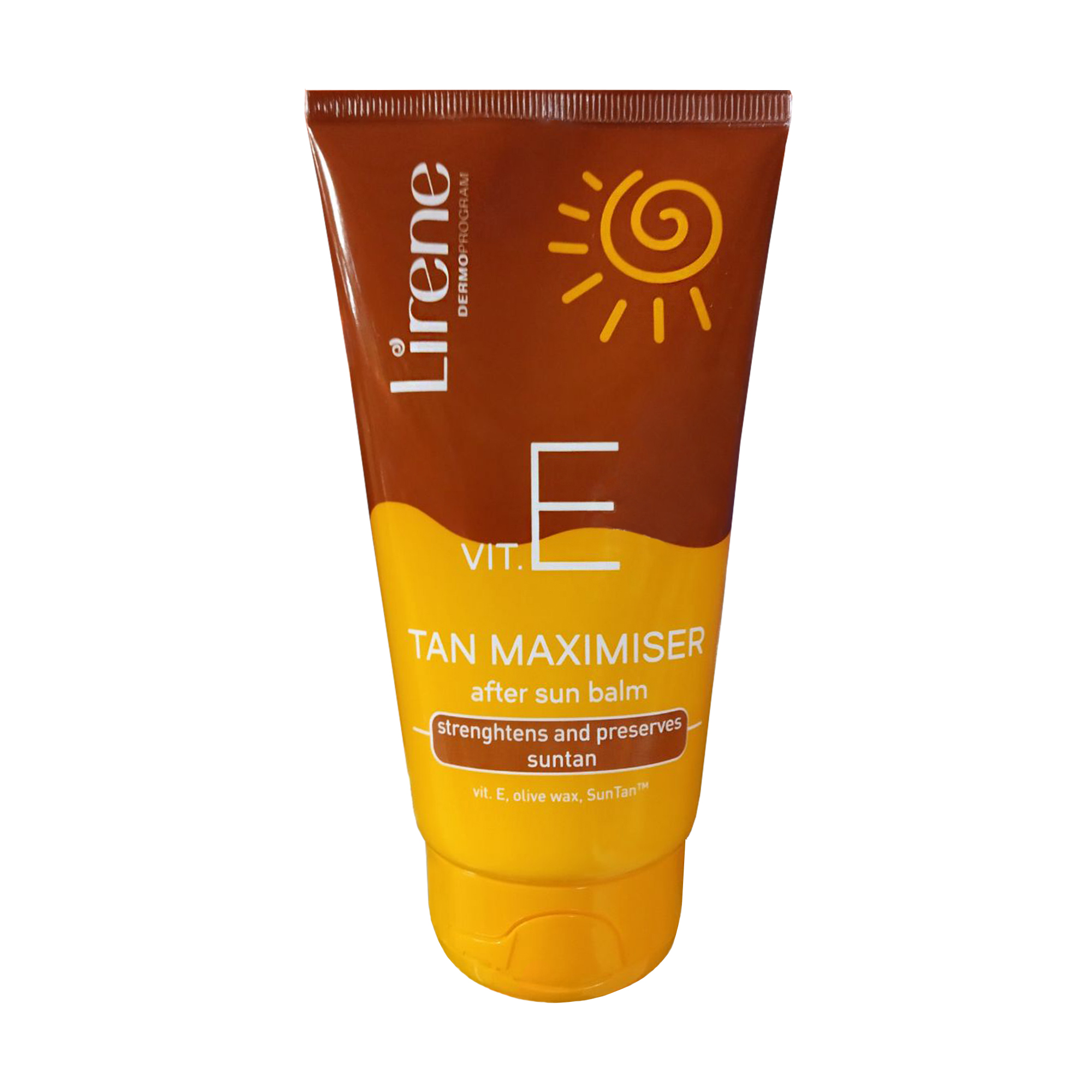 

Уцінка! Вітамінний бальзам для тіла Lirene Tan Maximizer After Sun Balm зберігає засмагу, 150 мл
