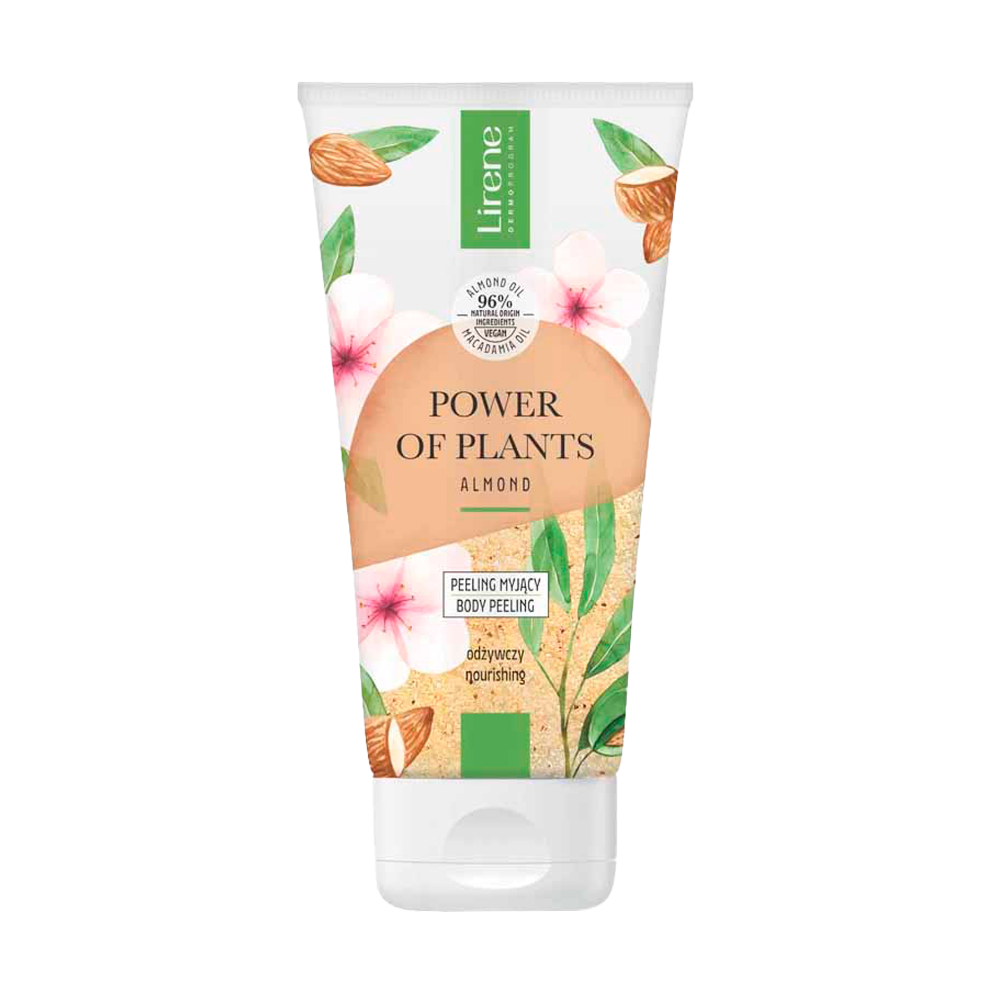 

Живильний пілінг для тіла Lirene Power of Plants Мигдаль, 175 г