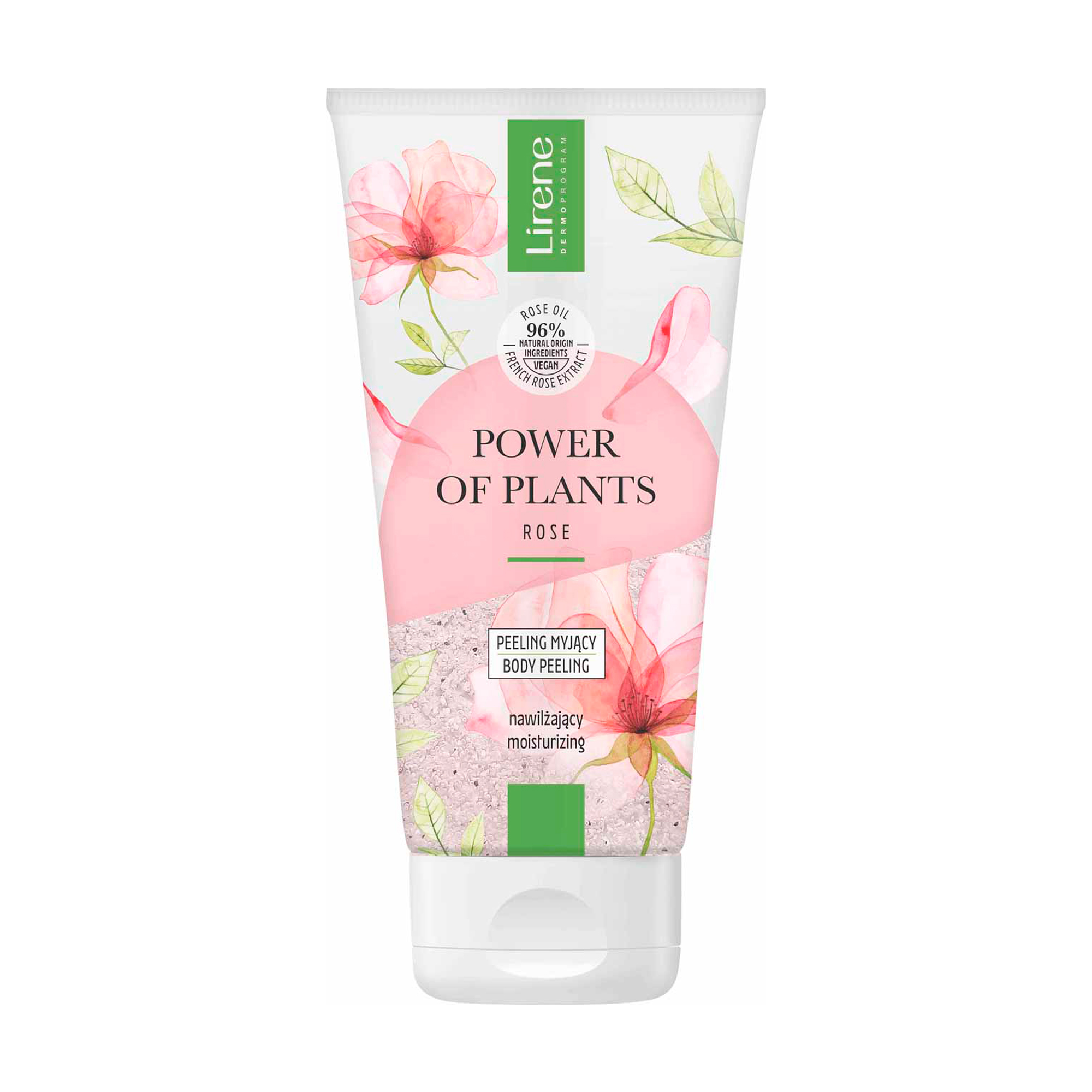 

Уцінка! Зволожувальний пілінг для тіла Lirene Power of Plants Троянда, 175 г