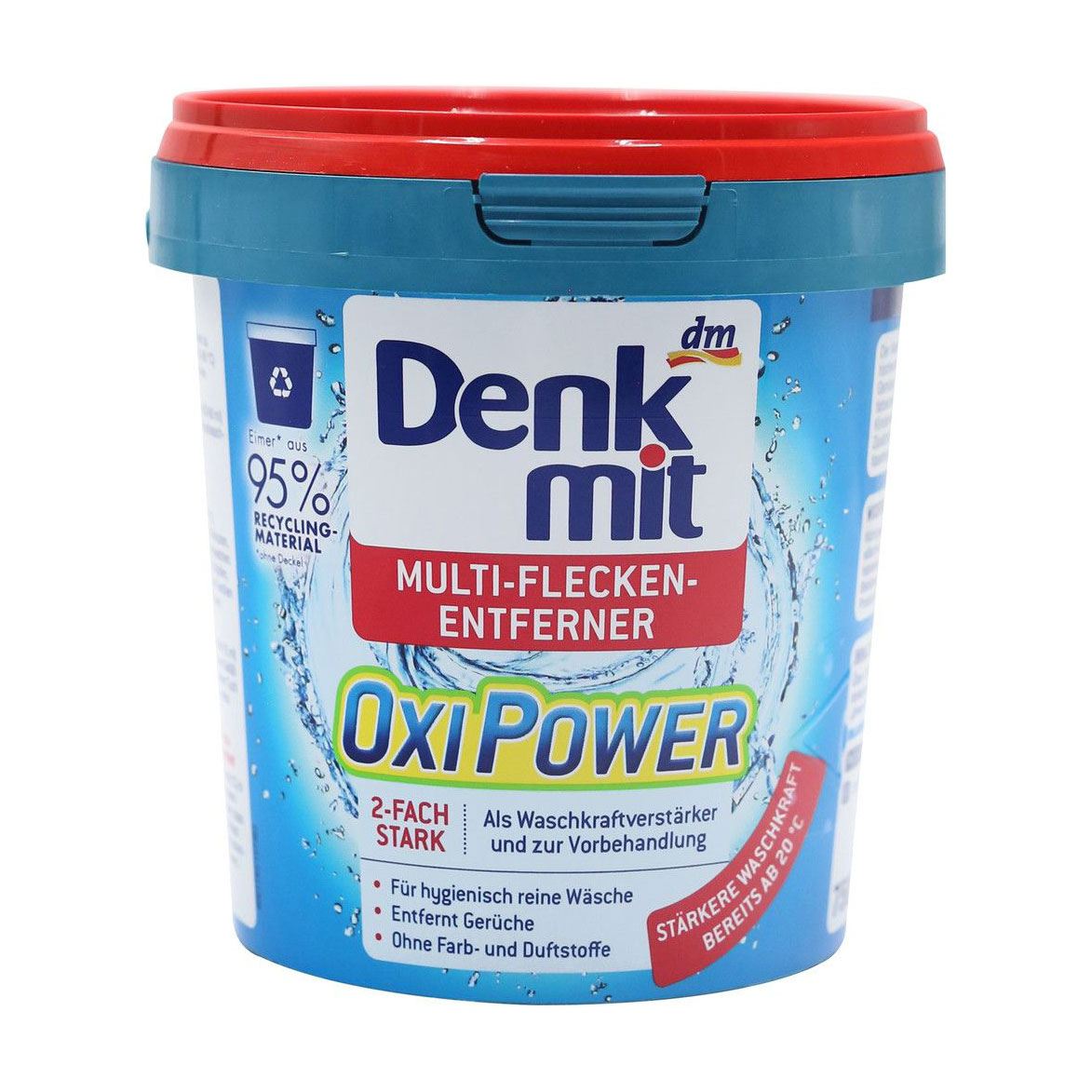 

Плямовивідник DenkMit Oxi Power для білих речей, з активним киснем, 750 г