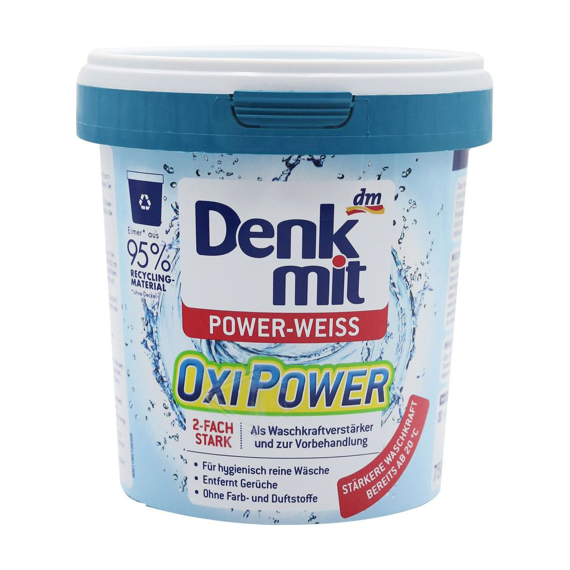 

Плямовивідник DenkMit Oxi Power для кольорових речей, з активним киснем, 750 г