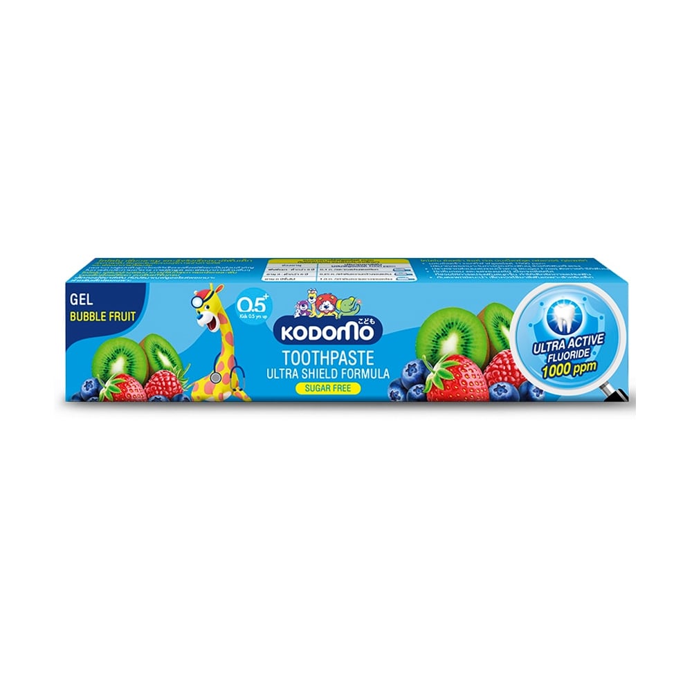 

Уцінка! Дитяча зубна гель-паста Kodomo Ultra Shield Formula Мультифрукт, 40 г
