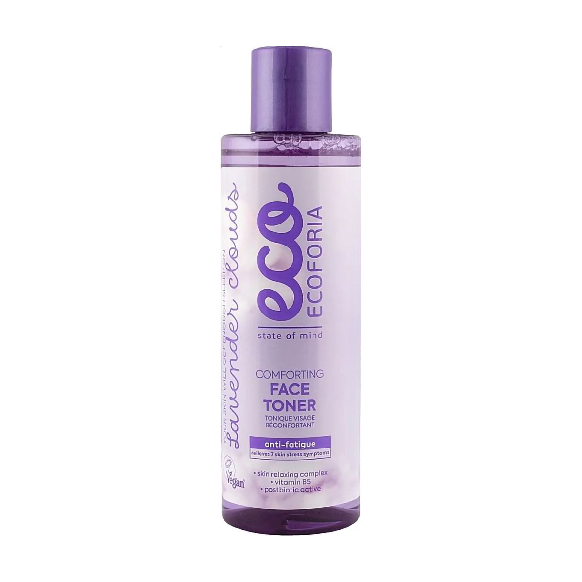 

Заспокійливий тонік для обличчя Ecoforia Lavender Clouds Face Toner, 200 мл