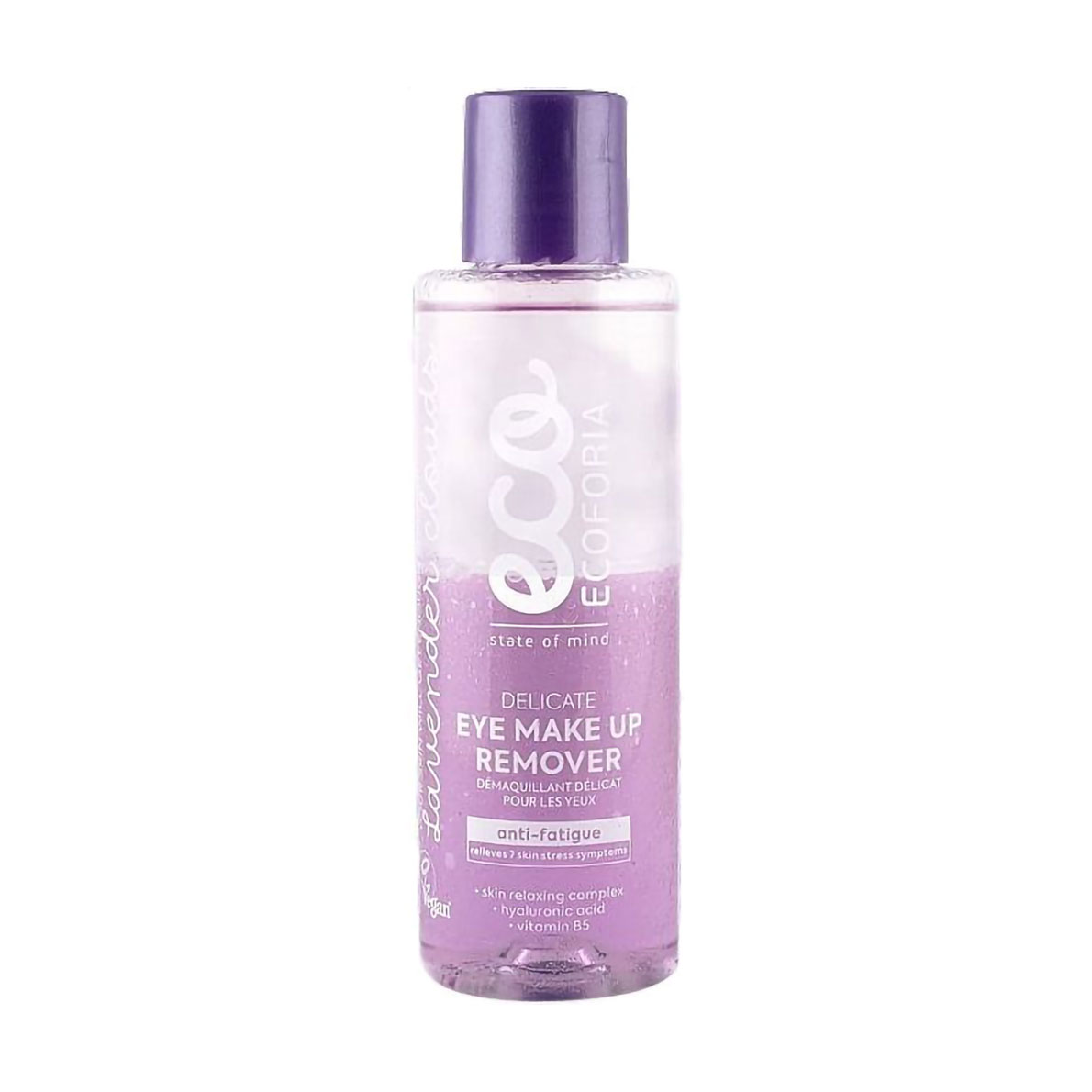 

Делікатний засіб для зняття макіяжу з очей Ecoforia Lavender Clouds Eye Make Up Remover, 150 мл