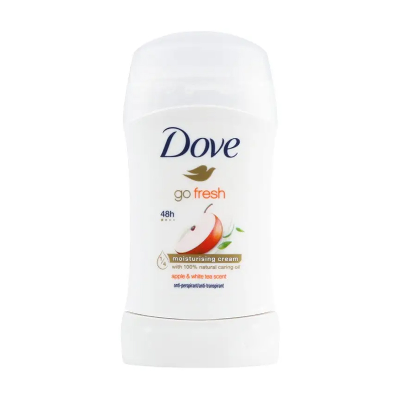 

Антиперспірант-стік жіночий Dove Go Fresh Яблуко та білий чай, 40 мл