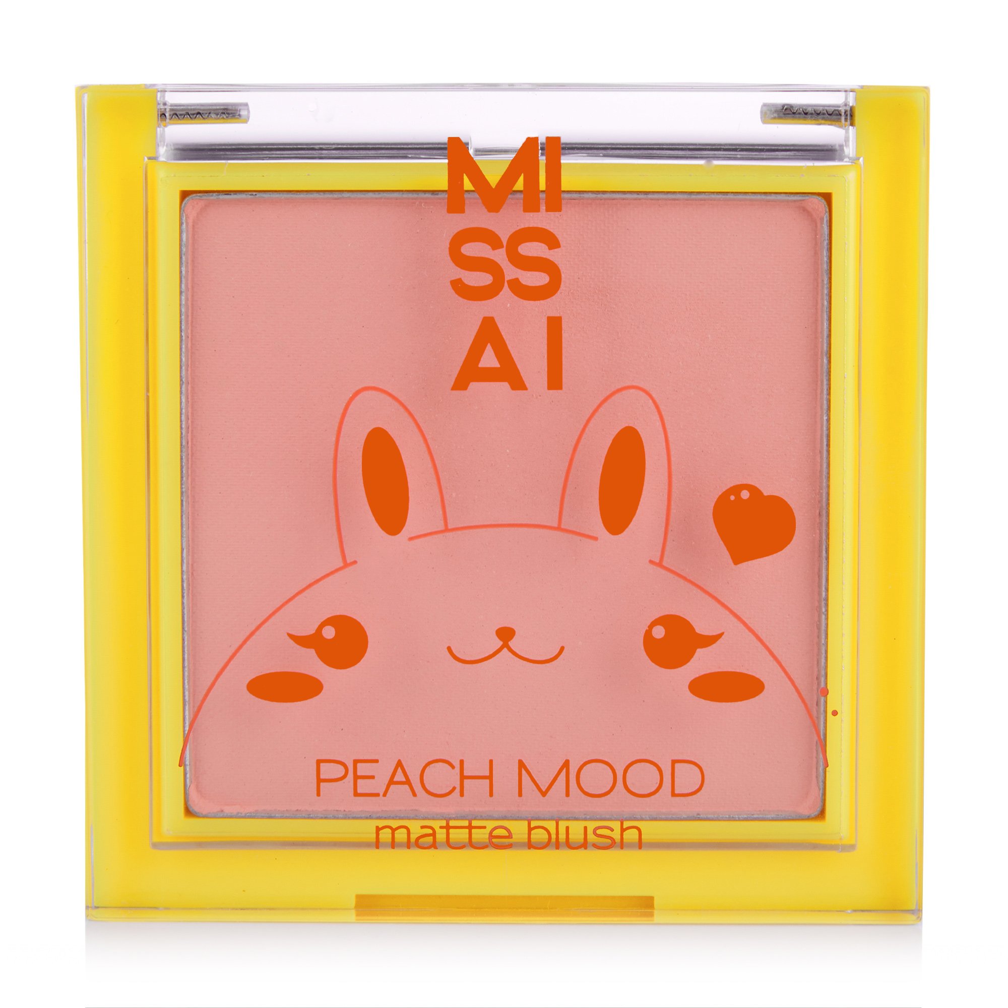 

Рум'яна пресовані Missai Peach Mood Matte Blush 01 Персик, 8 г
