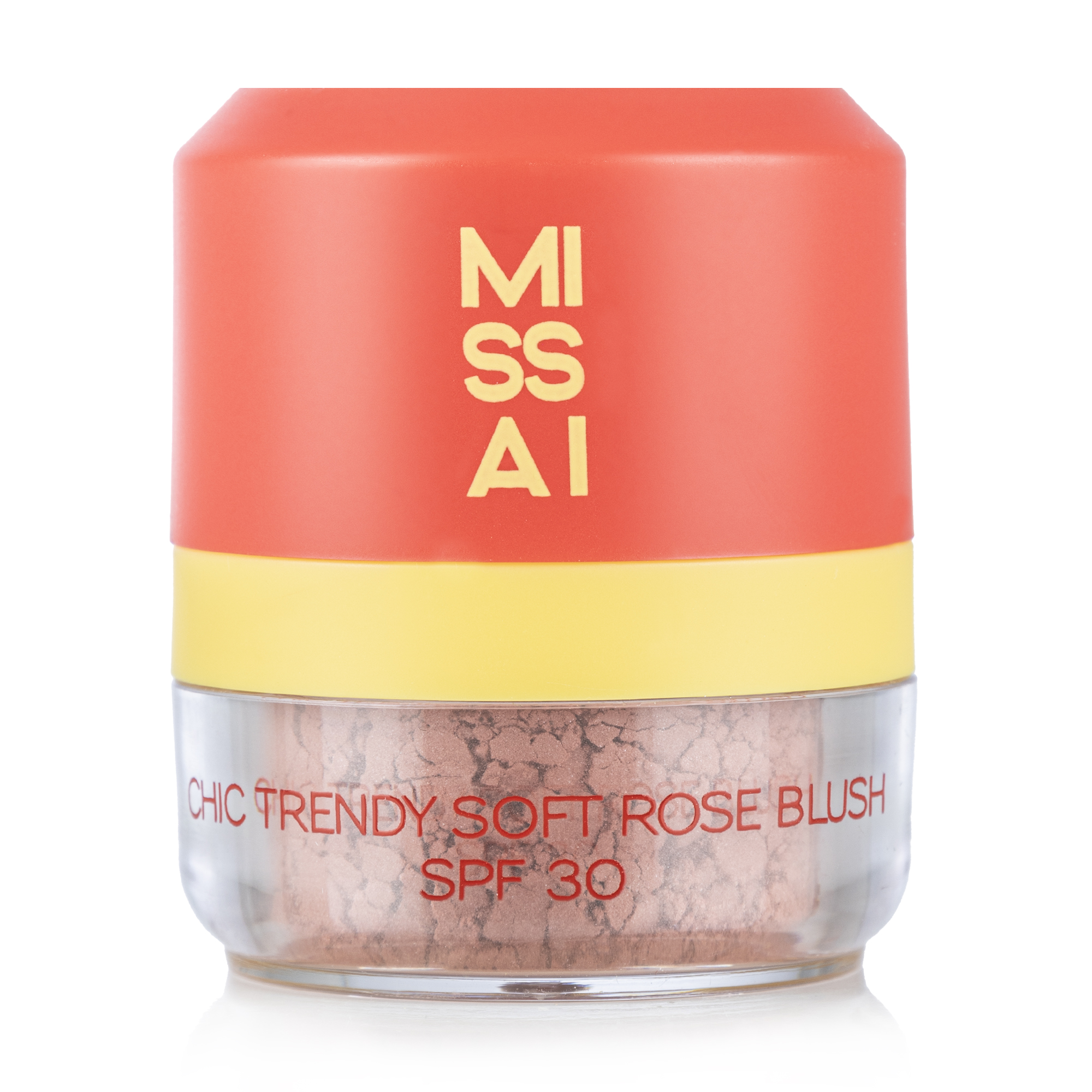 

Розсипчасті рум'яна для обличчя Missai Chic Trendy Soft Rose Blush SPF 30, тон 01, 5 г