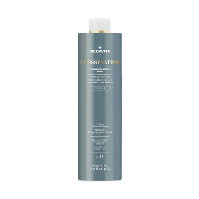 Флюїд для ламінування волосся Medavita Glossynation Starlight Radiant Fluid Step 4 pH5, 500 мл
