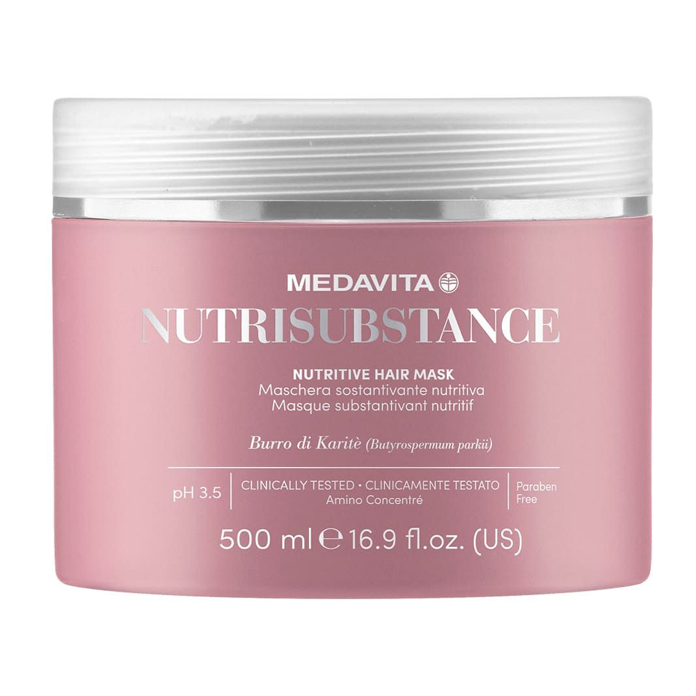

Живильна маска Medavita Nutrisubstance Nutritive Hair Mask для сухого волосся, 500 мл