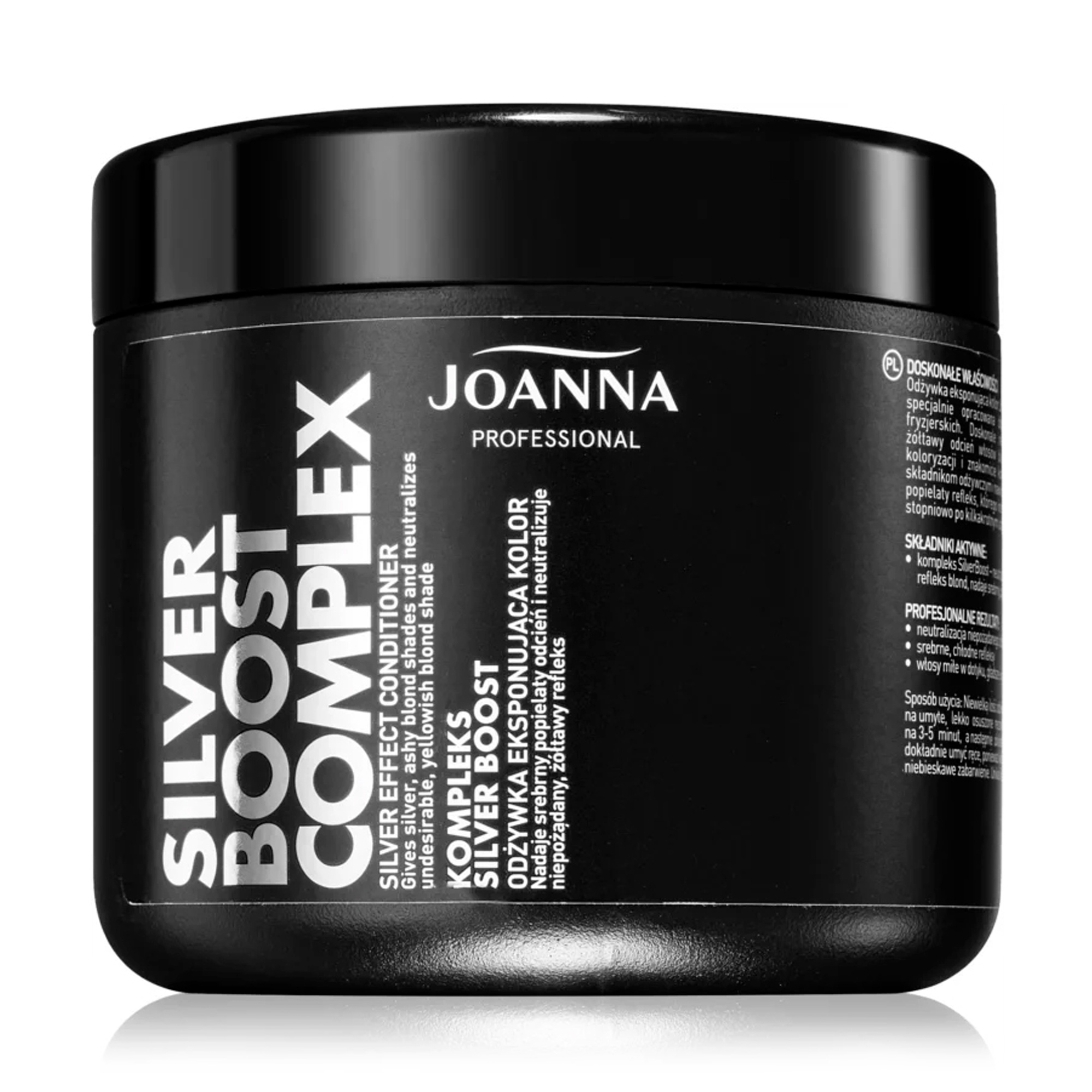

Кондиціонер Joanna Professional Silver Boost Complex для світлого волосся, 500 г
