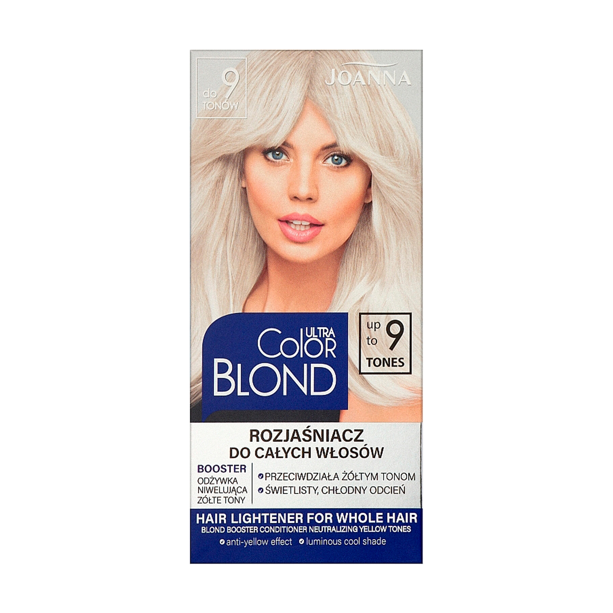 

Освітлювач для волосся Joanna Ultra Color Blond 9 Tones