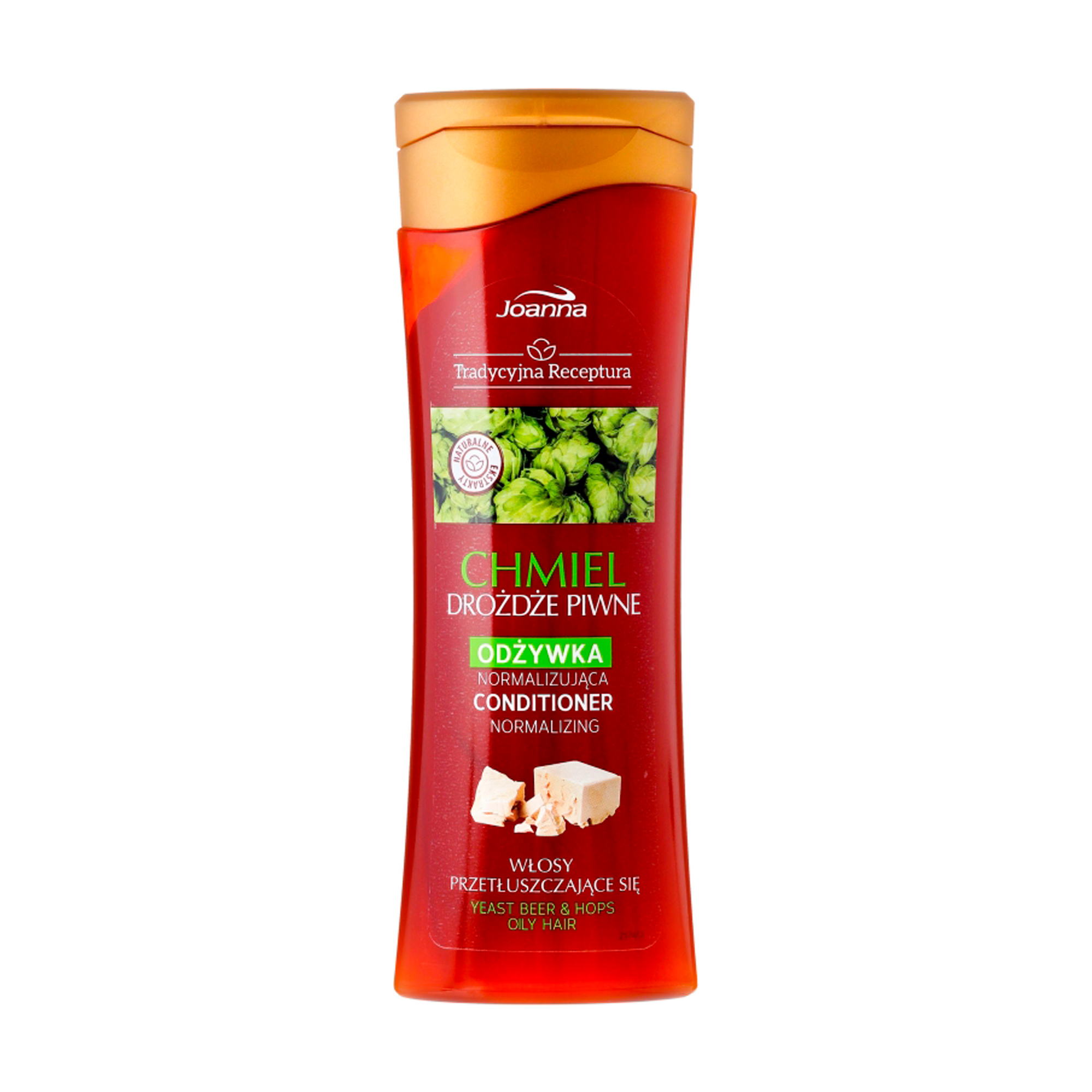 

Уцінка! Кондиціонер Joanna Yeast Beer & Hops Normalizing Conditioner для жирного волосся, 300 г