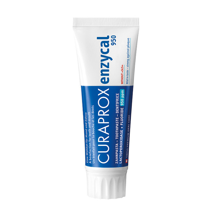 

Зубна паста Curaprox Enzycal 950, ферментна, 75 мл