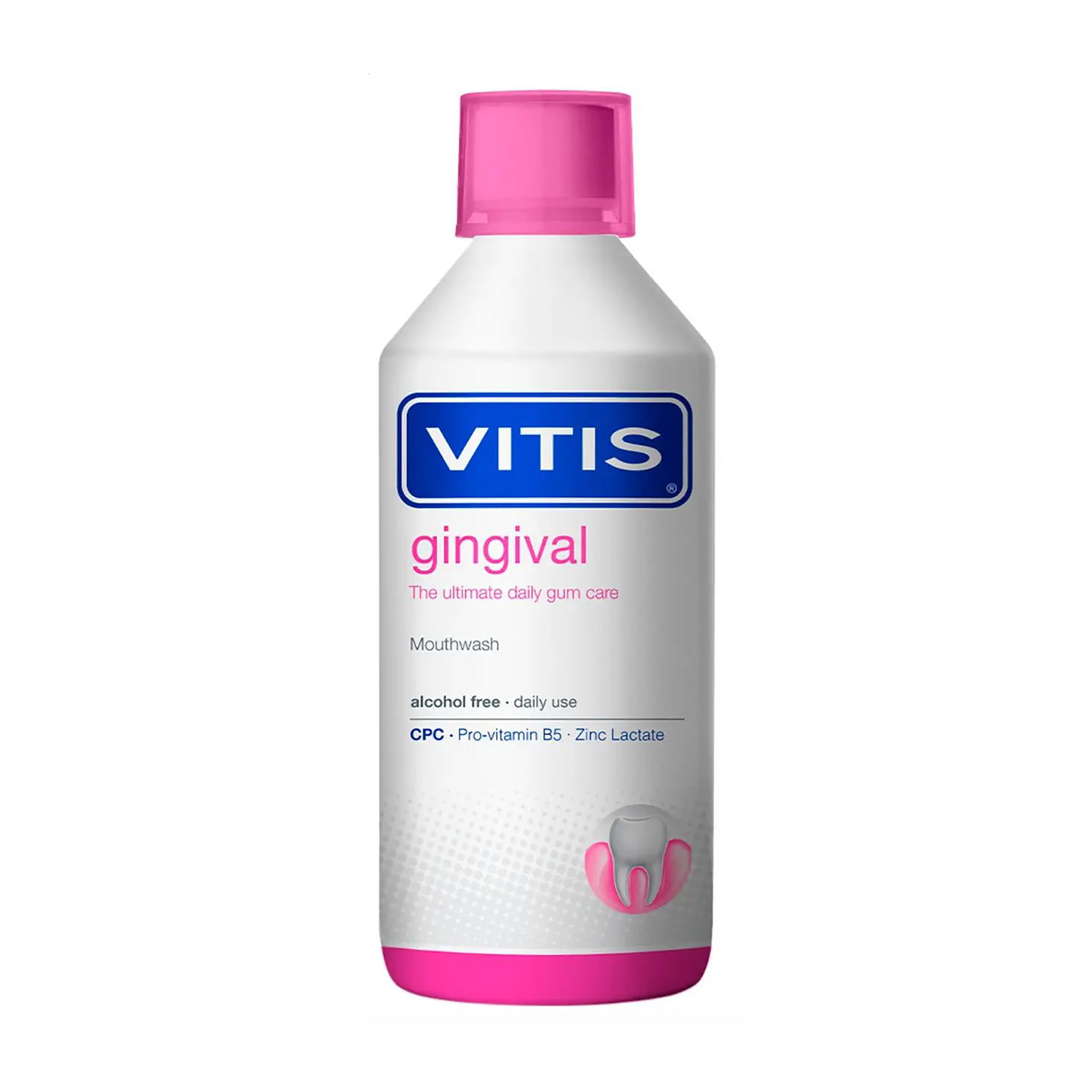 

Ополіскувач для ротової порожнини Dentaid Vitis Gingival Mouthwash, 500 мл