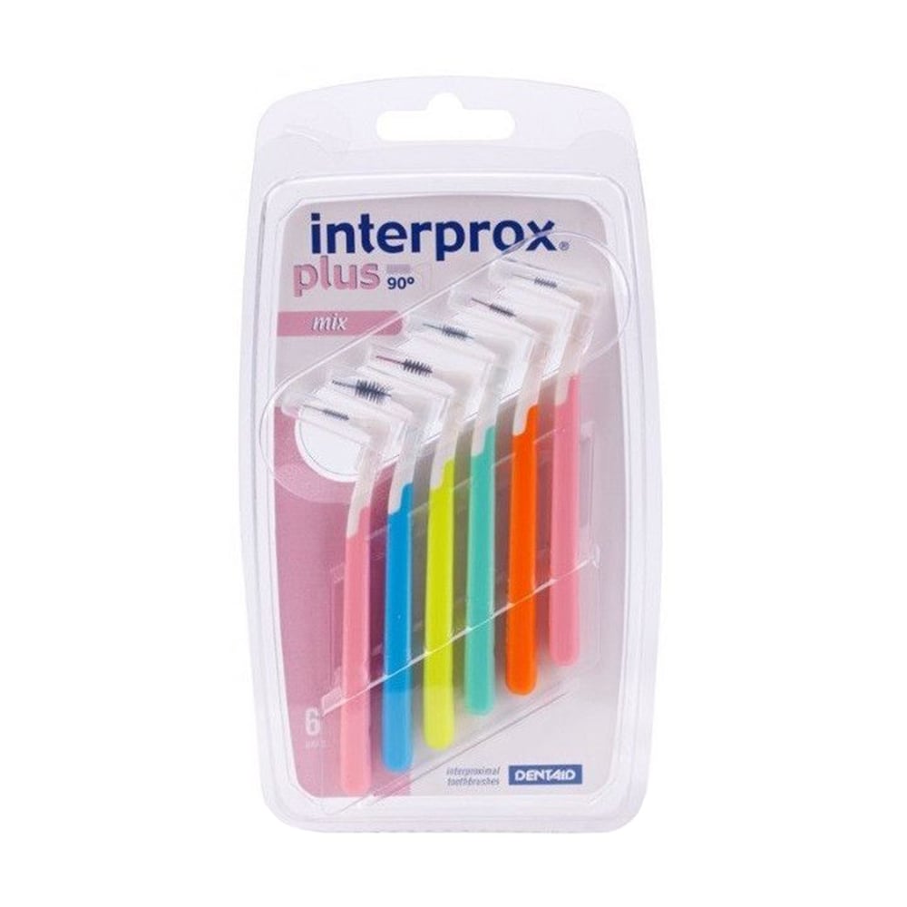 

Міжзубні щітки Dentaid Interprox Plus Mix, 6 шт