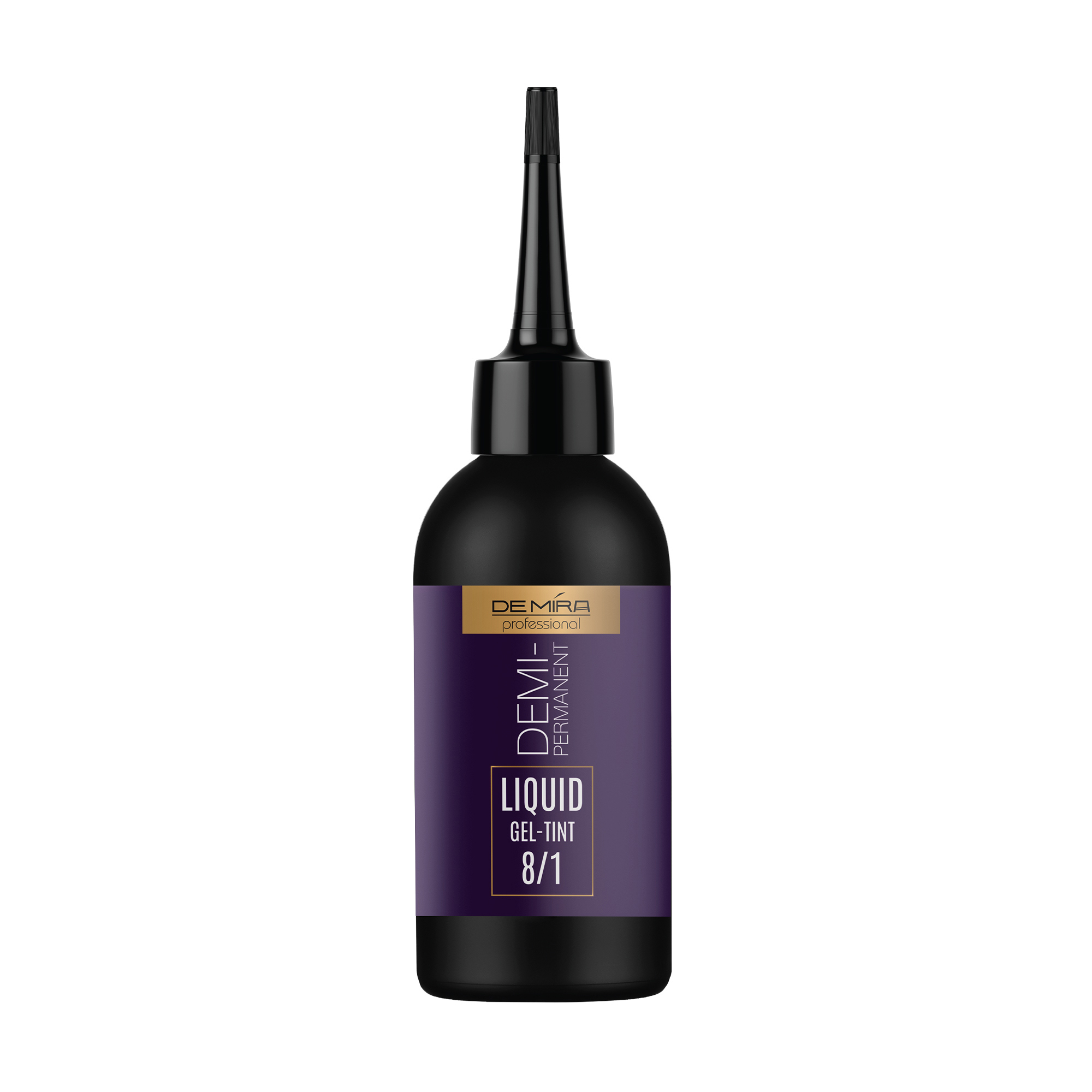 

Деміперманентний рідкий гель-тінт для волосся DeMira Professional Demi-Permanent Liquid Gel-Tint 8/1, 120 мл