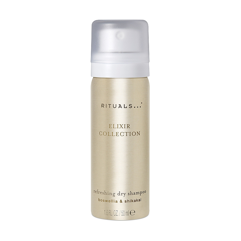 

Освіжальний сухий шампунь для волосся Rituals Elixir Collection Refreshing Dry Shampoo з босвелією та шикакаєю, 50 мл