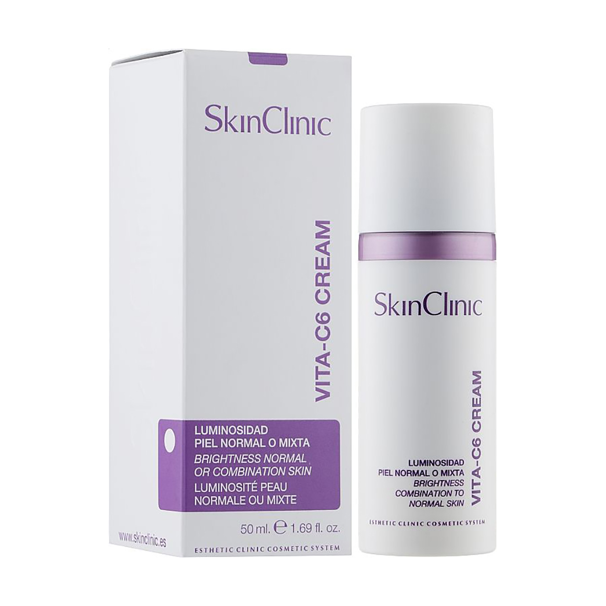 

Крем для обличчя SkinClinic Vita-C6 Cream з вітаміном С 6%, 50 мл