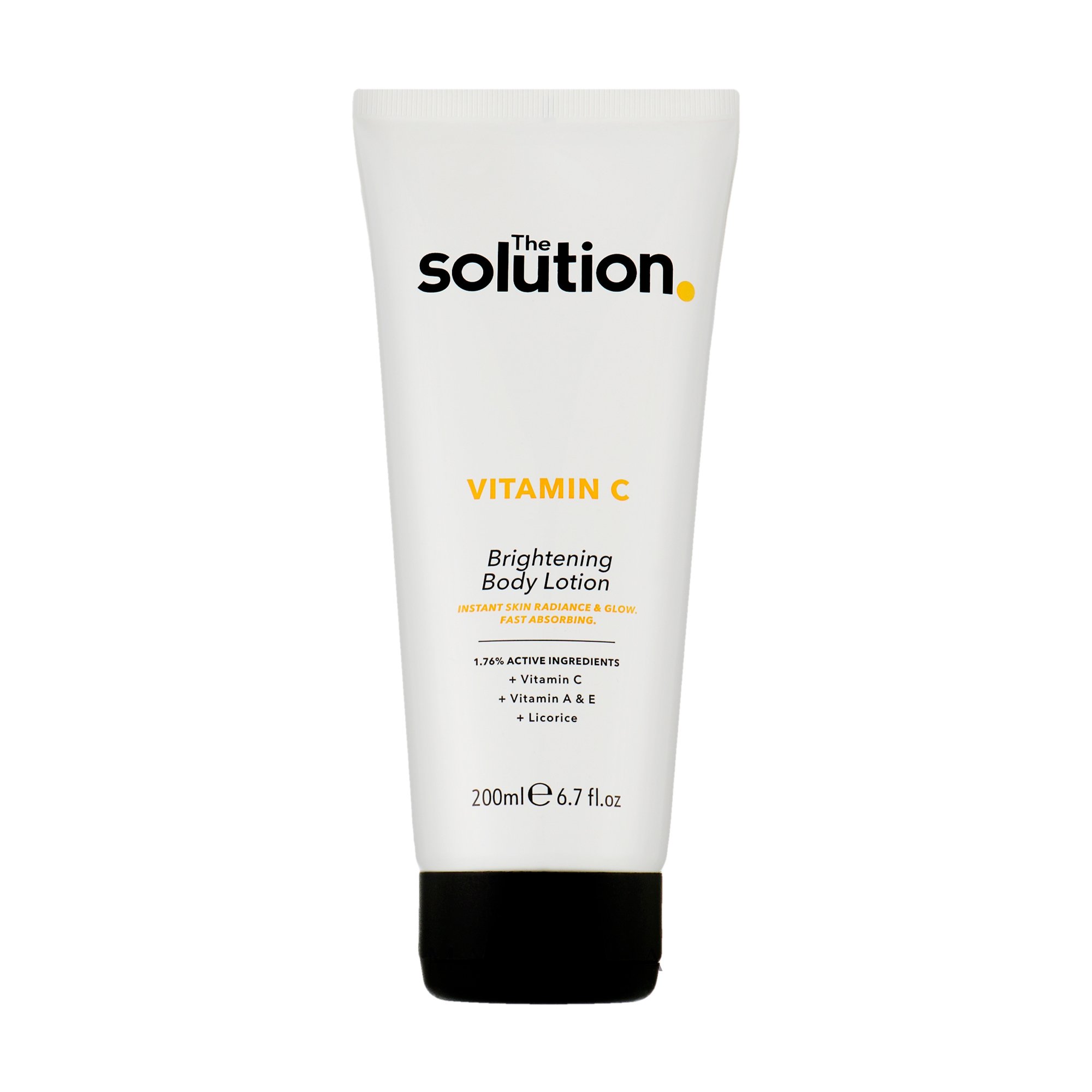 Акція на Освітлювальний лосьйон для тіла The Solution Vitamin C Brightening Body Lotion з вітаміном С, 200 мл від Eva