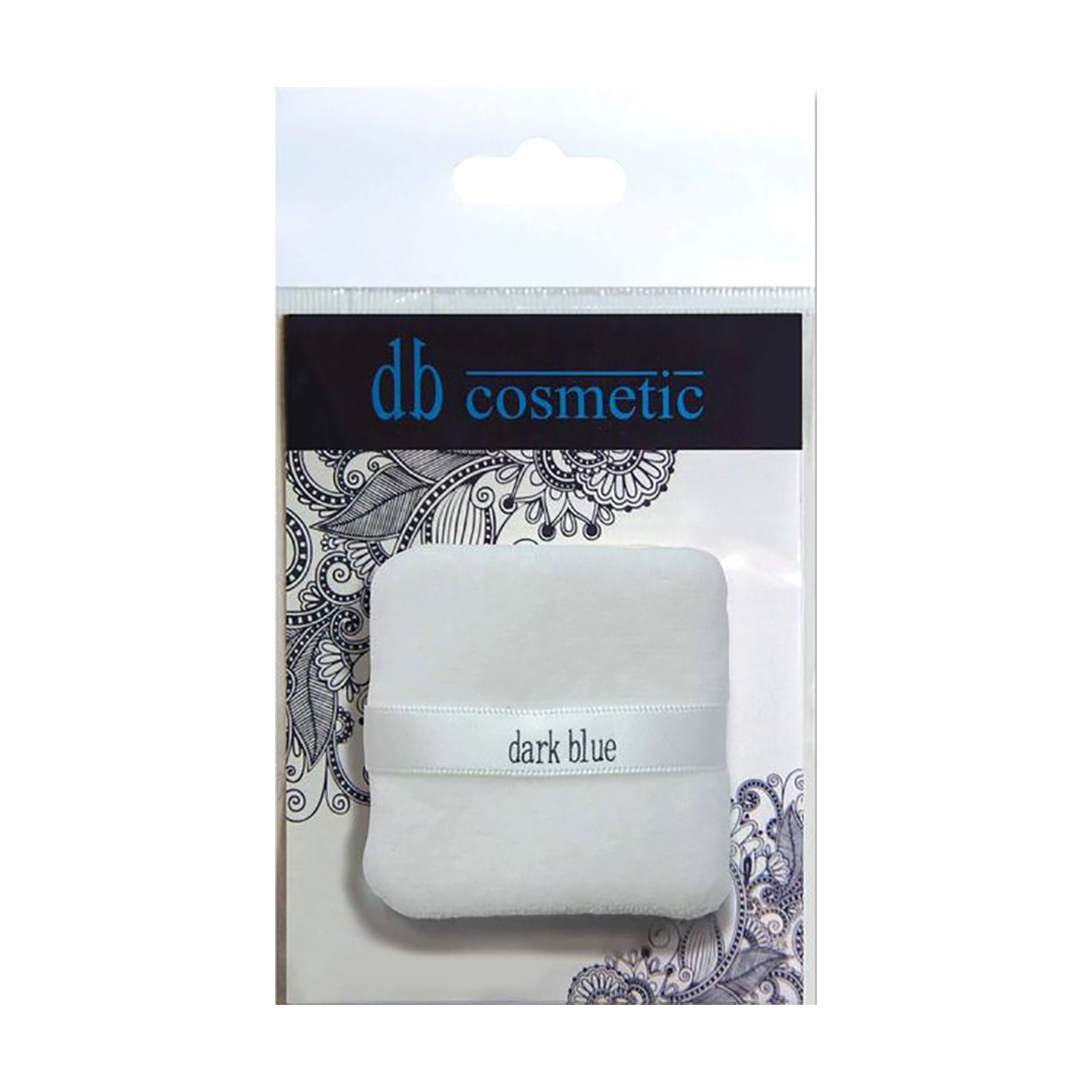 

Подушечка для пудри db Cosmetic 973 квадрат, 1 шт
