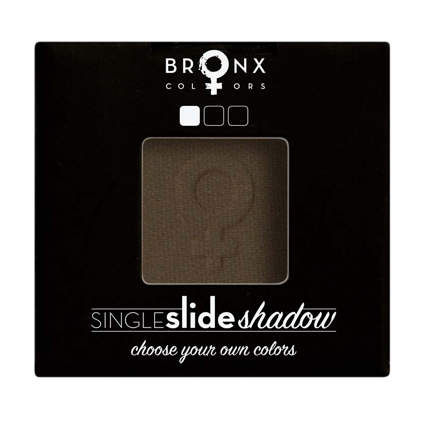 

Тіні для повік Bronx Colors Single Slide Shadow SCS02 Toffee Brown, 2 г
