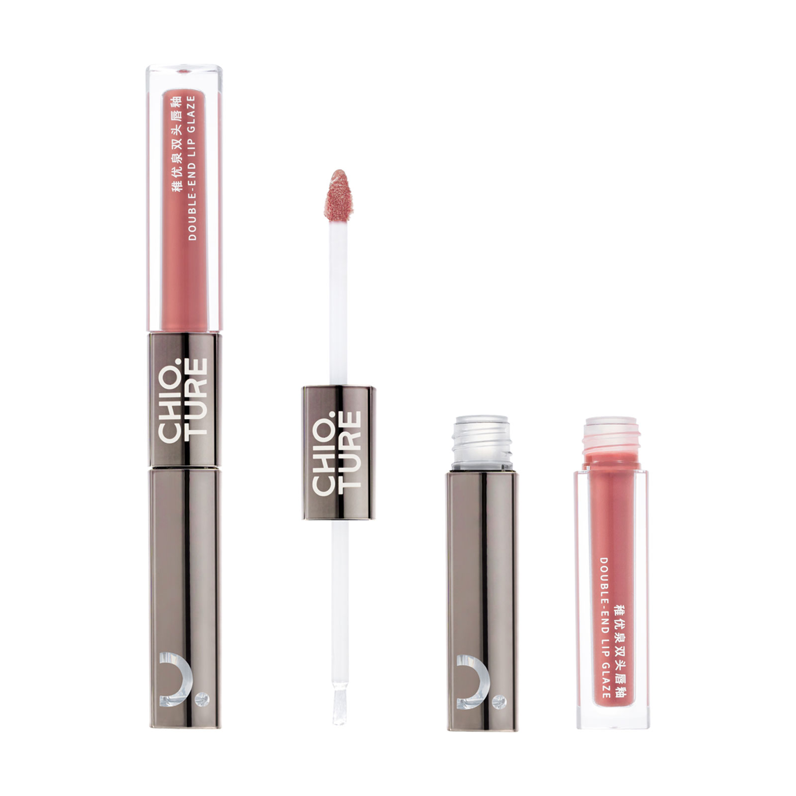 

Уцінка! Блиск для губ Chioture Double Ended Lip Glaze S05, 2.2 г