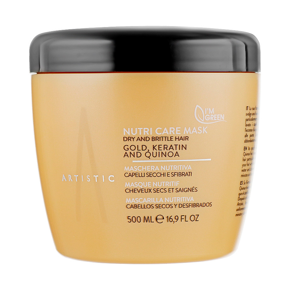 

Маска Artistic Hair Nutri Care Mask для сухого та ламкого волосся, 500 мл