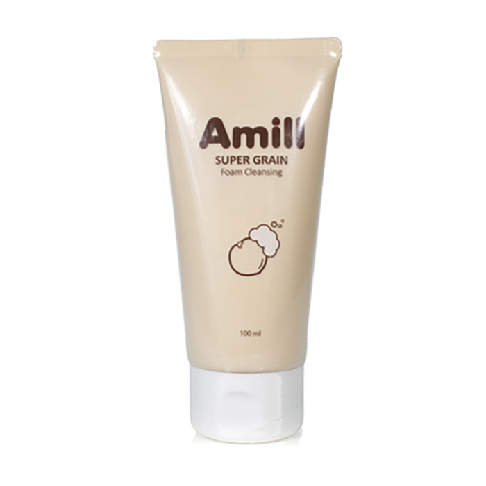 

Очищувальна пінка для вмивання Amill Super Grain Foam Cleansing із зерновими екстрактами, 100 мл