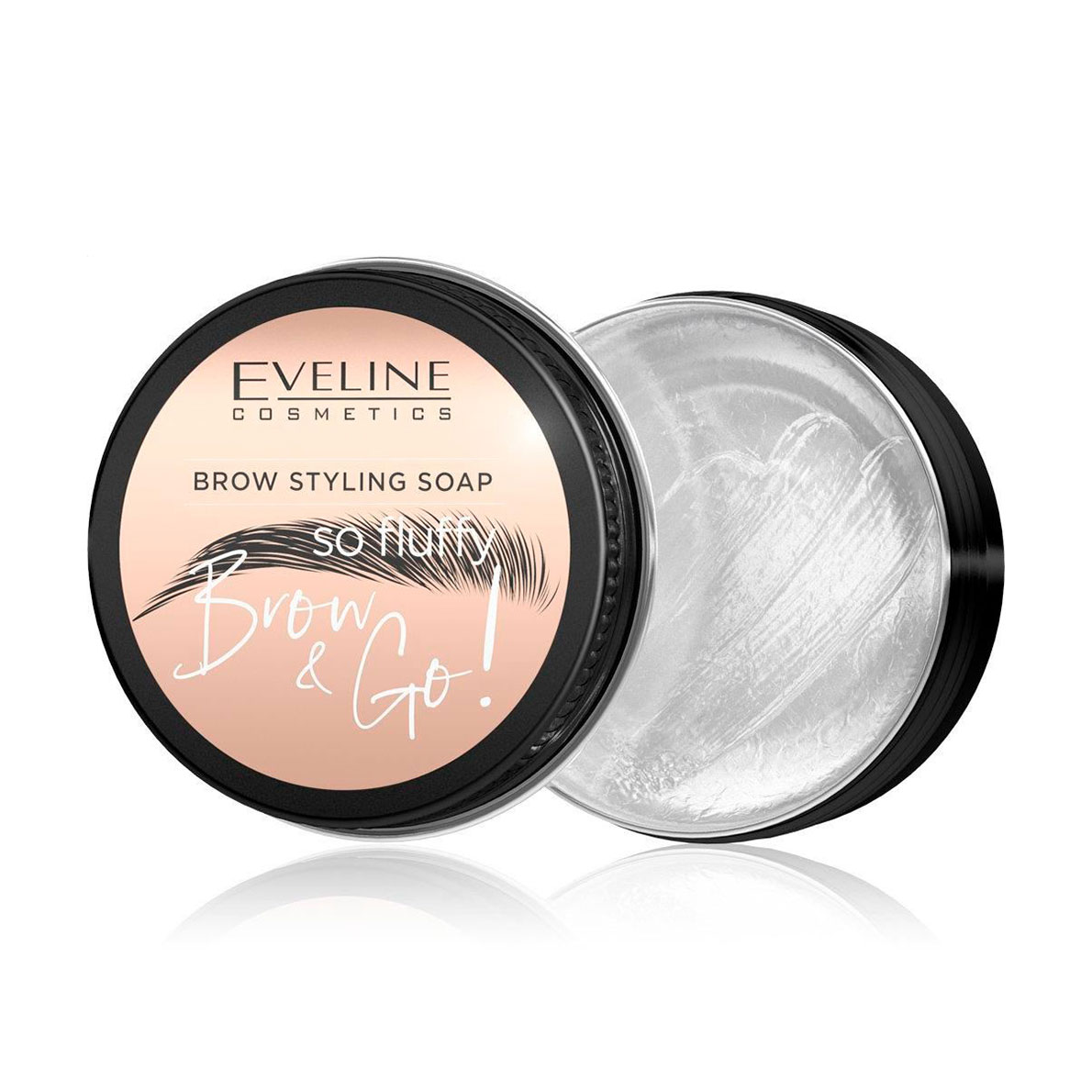 

Уцінка! Мило для фіксації брів Eveline Cosmetics Brow & Go Brow Styling Soap, 25 г