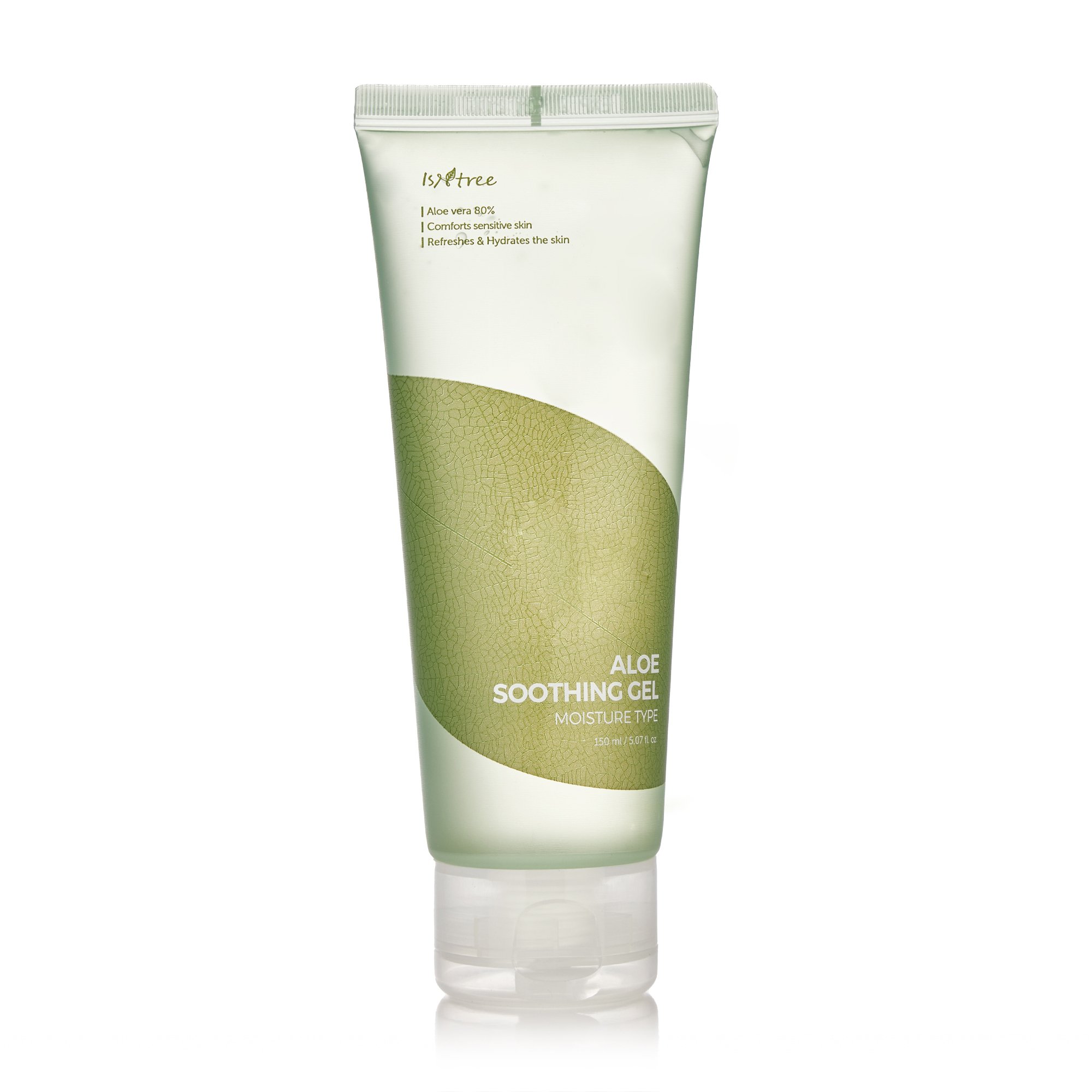 

Зволожувальний гель для обличчя Isntree Aloe Soothing Gel з екстрактом алое 80%, 150 мл