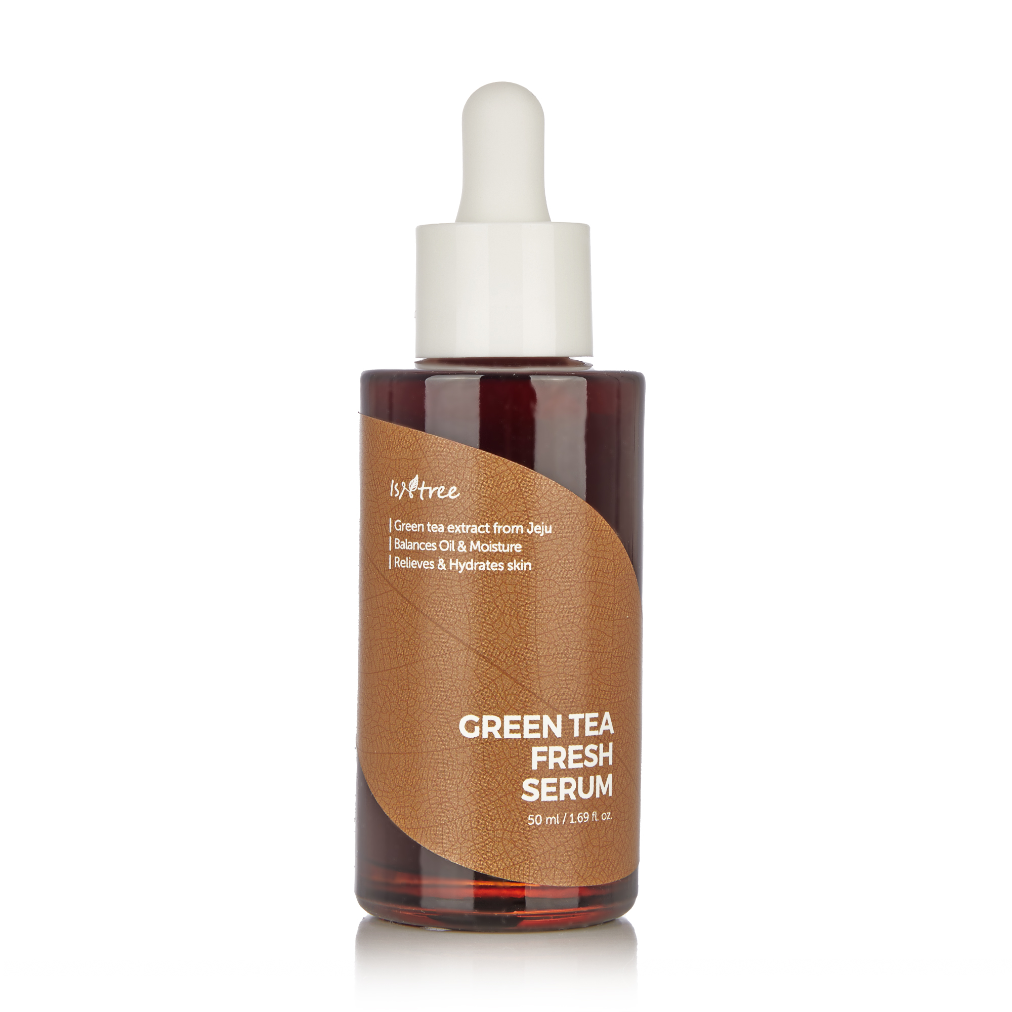 

Освіжальна сироватка для обличчя Isntree Green Tea Fresh Serum на основі зеленого чаю, 50 мл