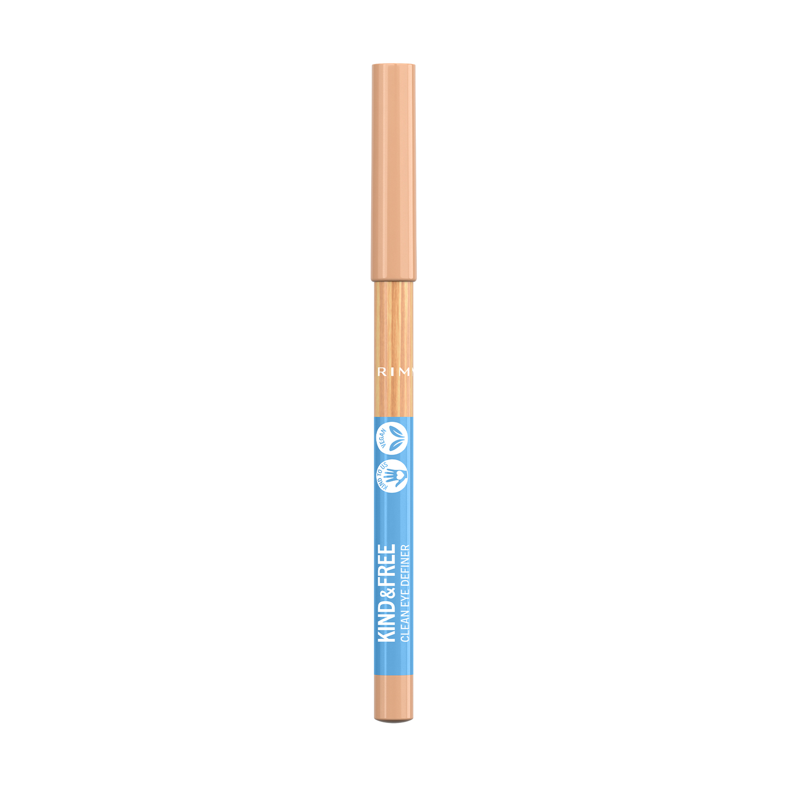 

Олівець для очей Rimmel Kind & Free Clean Eye Definer Pencil, 005 Creamy White, 1.1 г