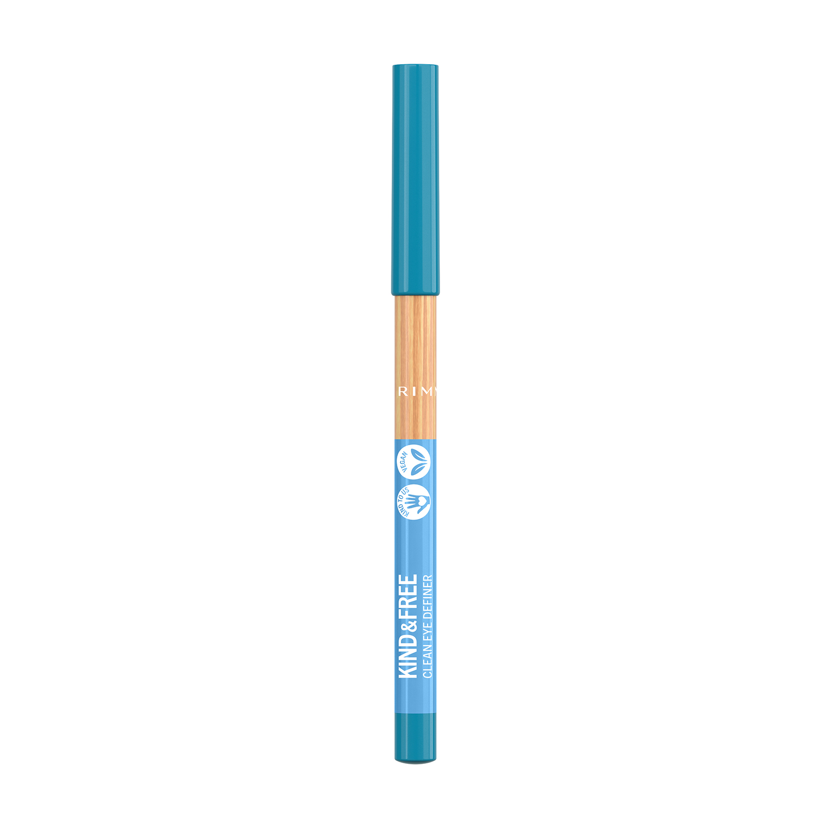 

Уцінка! Олівець для очей Rimmel Kind & Free Clean Eye Definer Pencil, 006 Anime Blue, 1.1 г