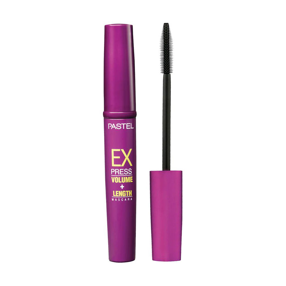

Туш для вій Pastel Express Volume Length Mascara супероб'єм та подовження, Black, 10 мл