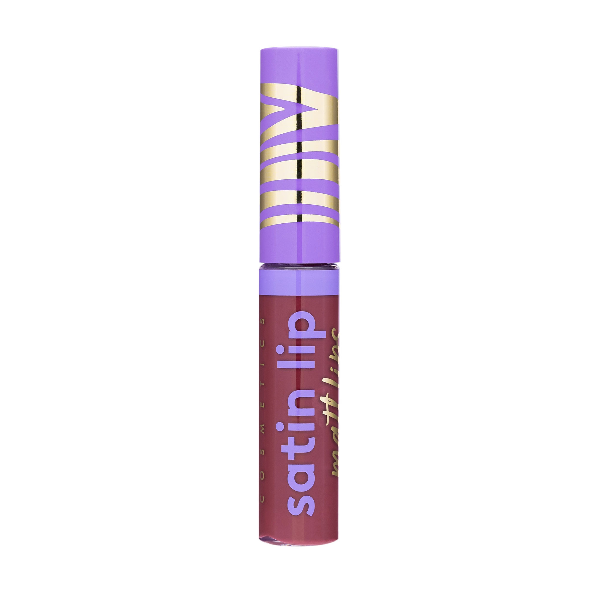 Акція на Рідка матова помада для губ Ingrid Cosmetics Satin Lip Matt Lips 07, 8 мл від Eva