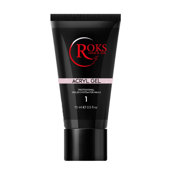 

Акрил-гель для нігтів Roks Acryl Gel №1, 15 мл