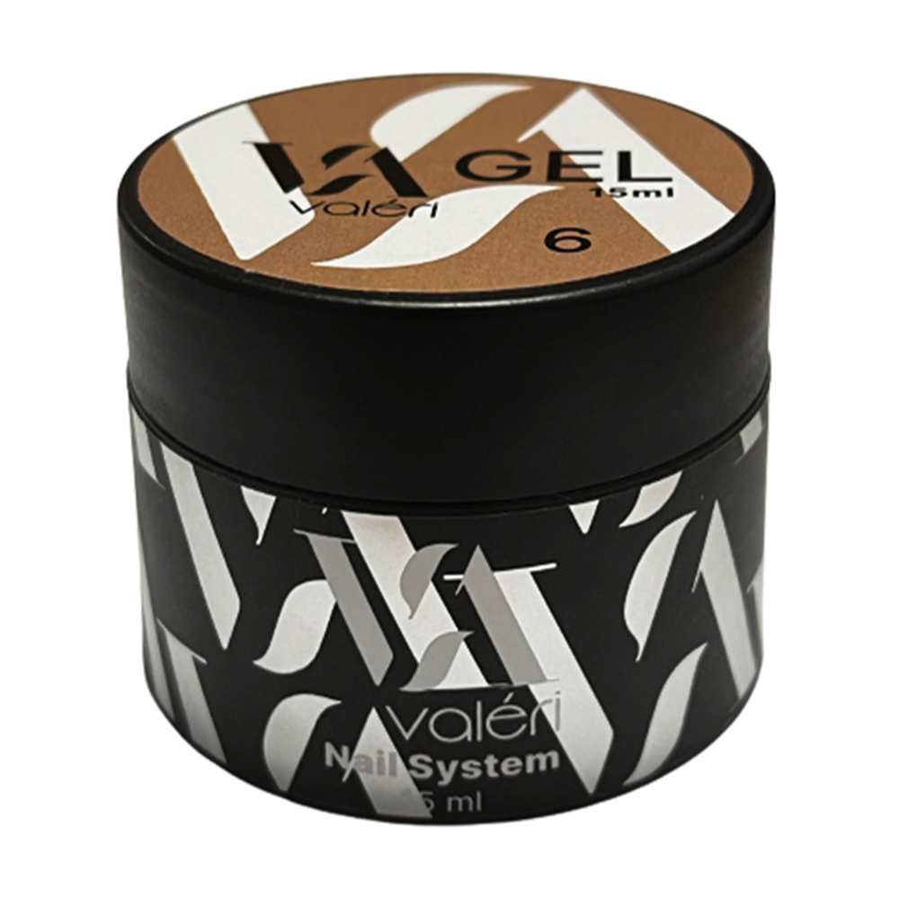 

Гель для нарощування нігтів Valeri Builder Gel 06 Cacao, 15 мл