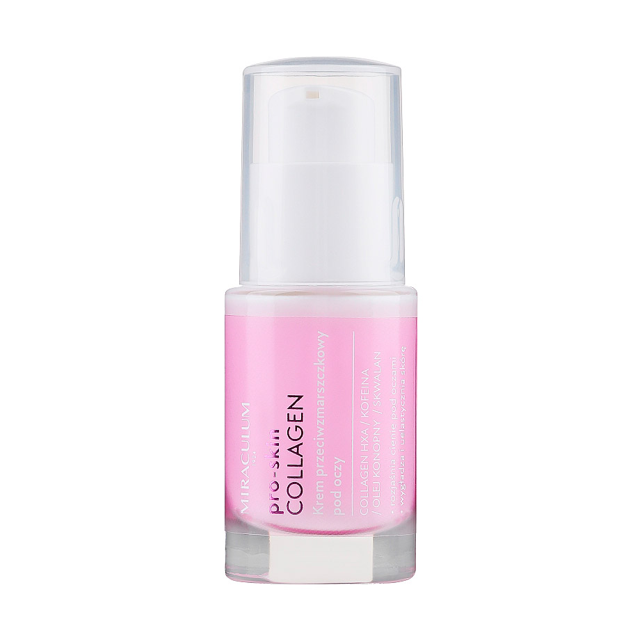 

Крем для шкіри навколо очей Miraculum Pro-Skin Collagen Eye Cream проти зморщок, 15 мл